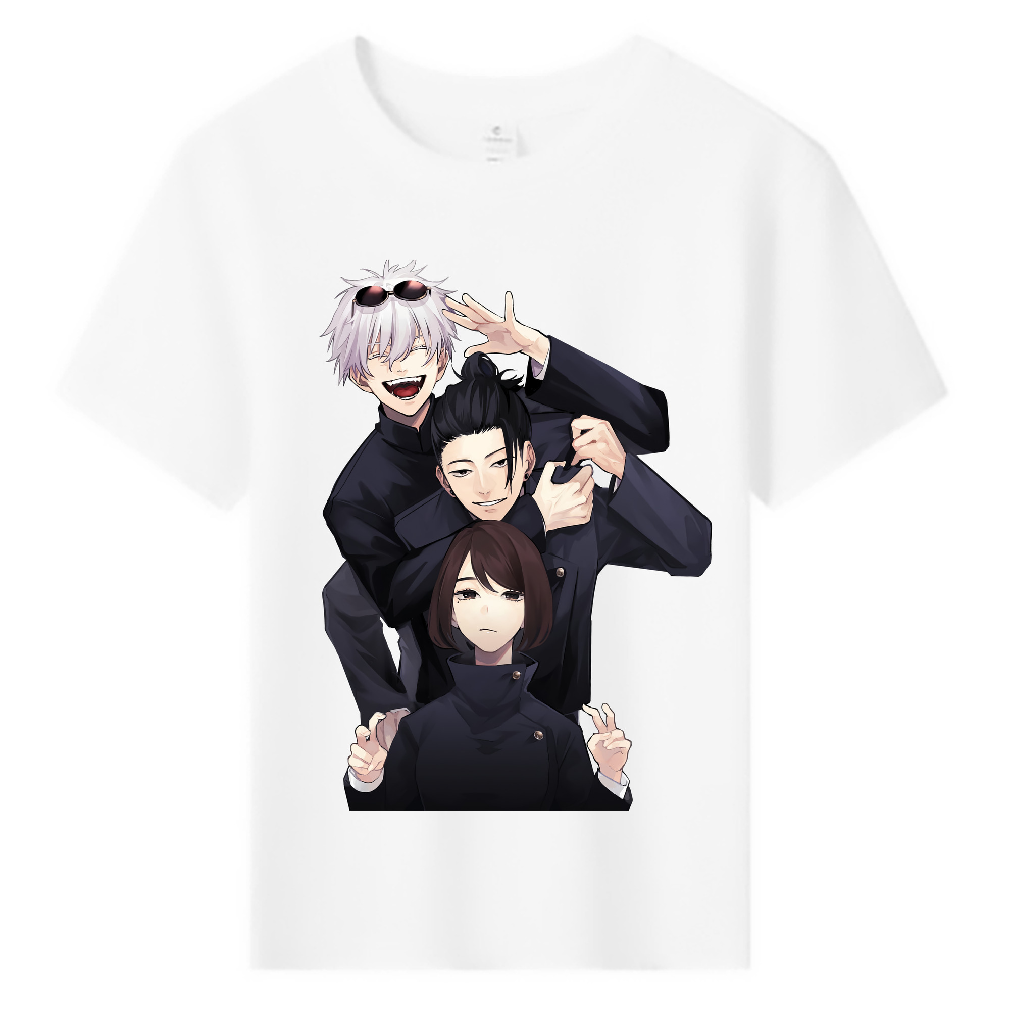 （画像用） 呪術廻戦 Jujutsu Kaisen 綿100％キッズTシャツ（フロントプリント）
