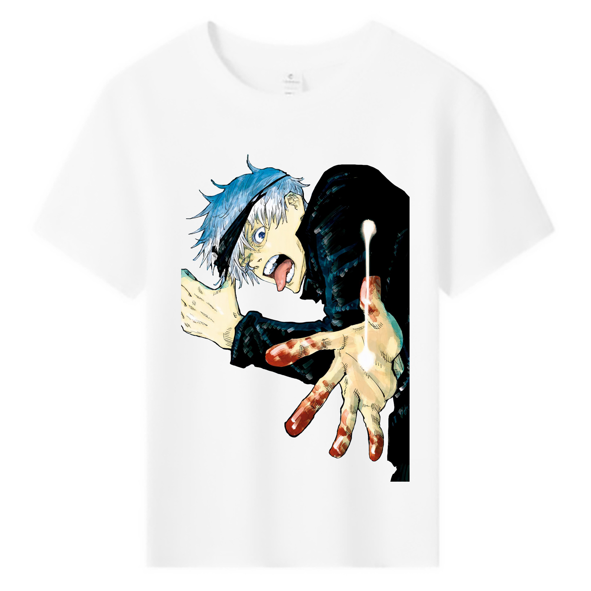 （画像用） 呪術廻戦 Jujutsu Kaisen 綿100％キッズTシャツ（フロントプリント）
