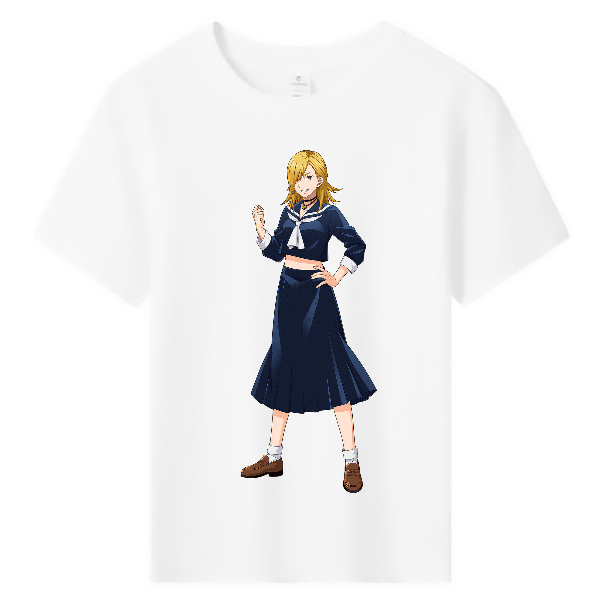 （画像用） 呪術廻戦 Jujutsu Kaisen 綿100％キッズTシャツ（フロントプリント）