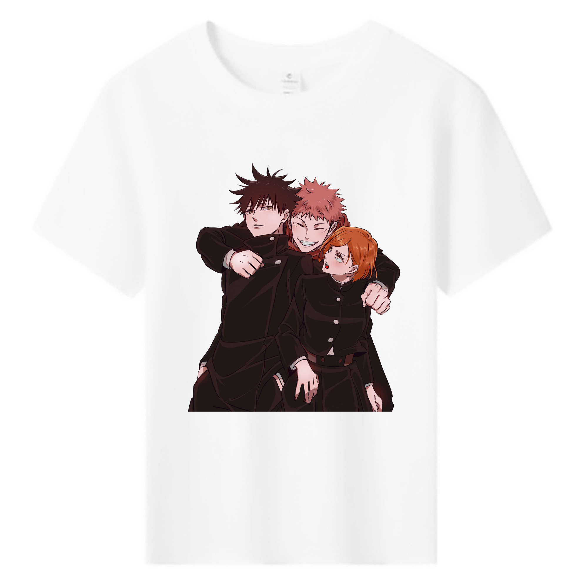 （画像用） 呪術廻戦 Jujutsu Kaisen 綿100％キッズTシャツ（フロントプリント）