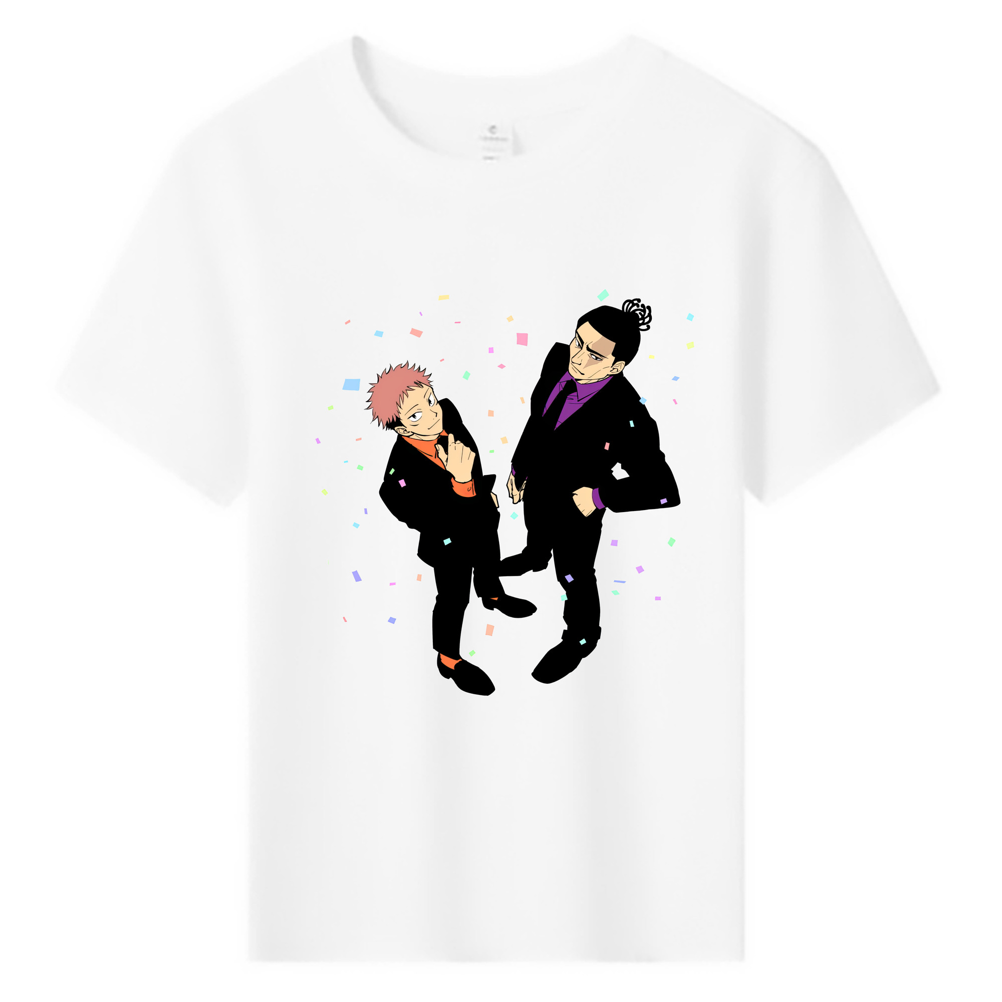 （画像用） 呪術廻戦 Jujutsu Kaisen 綿100％キッズTシャツ（フロントプリント）
