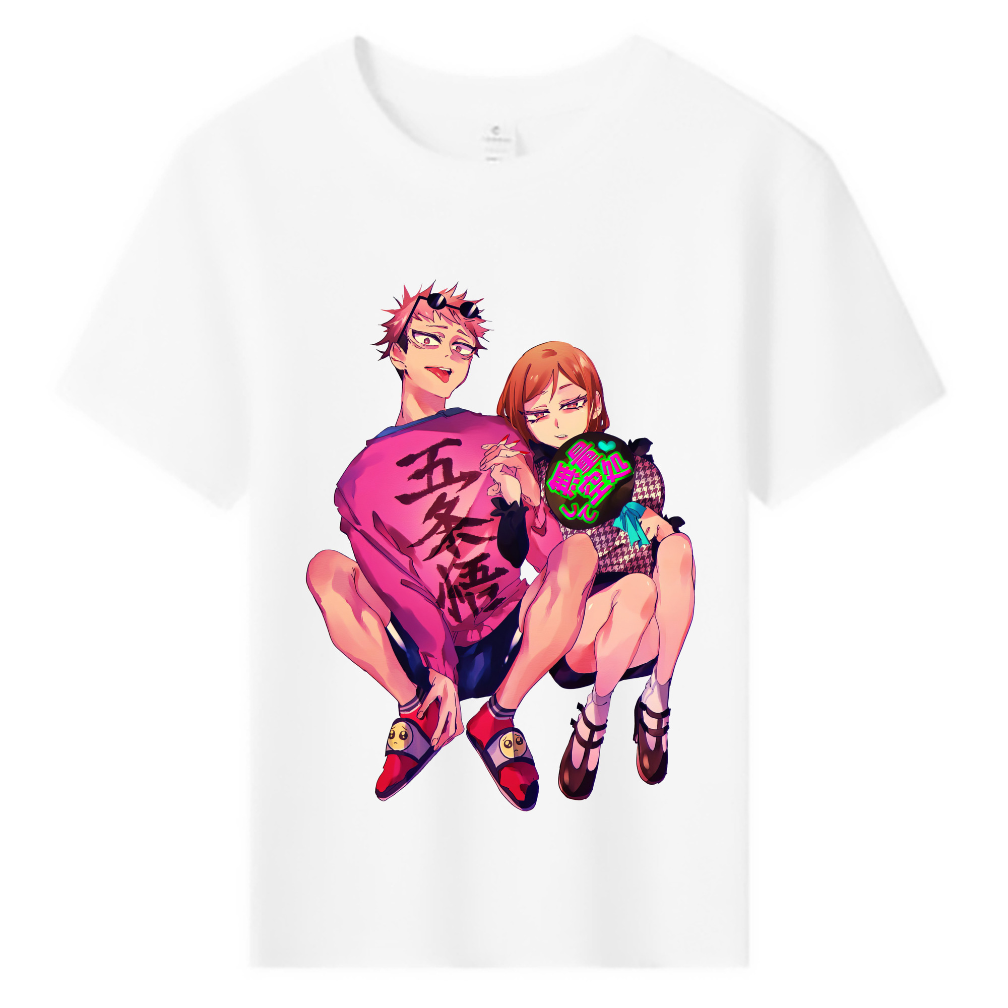 （画像用） 呪術廻戦 Jujutsu Kaisen 綿100％キッズTシャツ（フロントプリント）