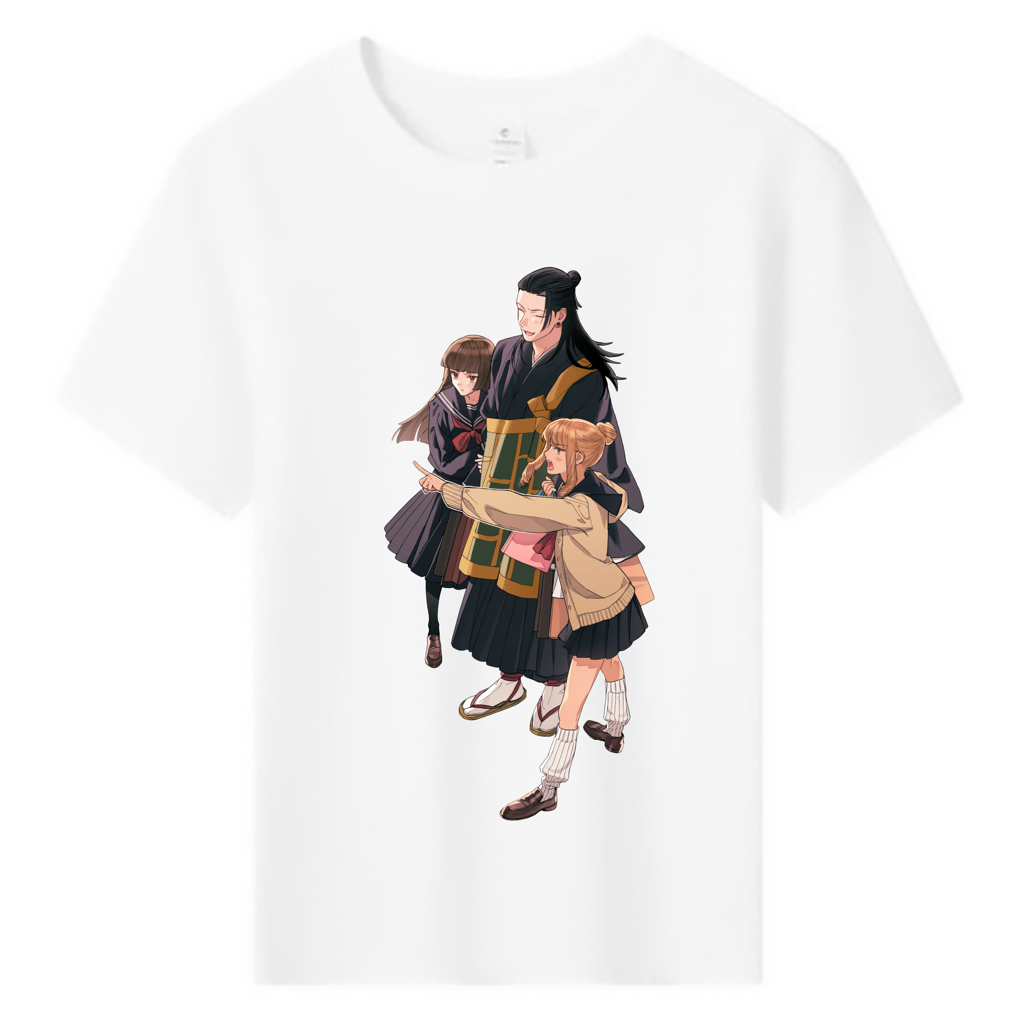 （画像用） 呪術廻戦 Jujutsu Kaisen 綿100％キッズTシャツ（フロントプリント）