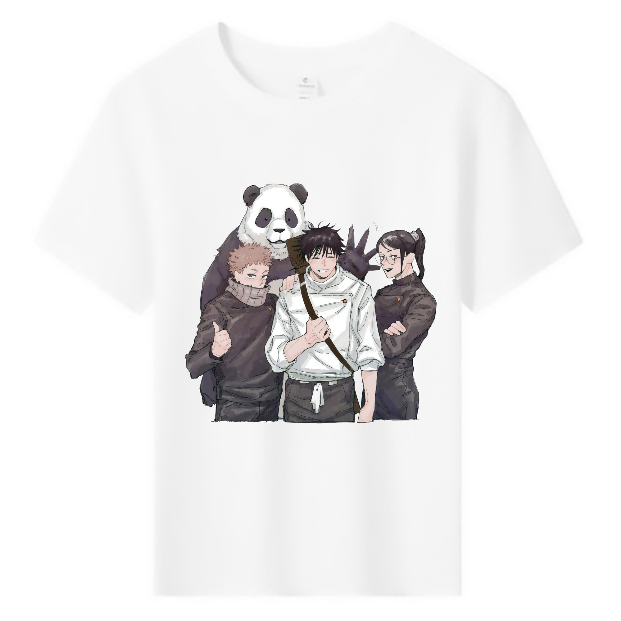 （画像用） 呪術廻戦 Jujutsu Kaisen 綿100％キッズTシャツ（フロントプリント）