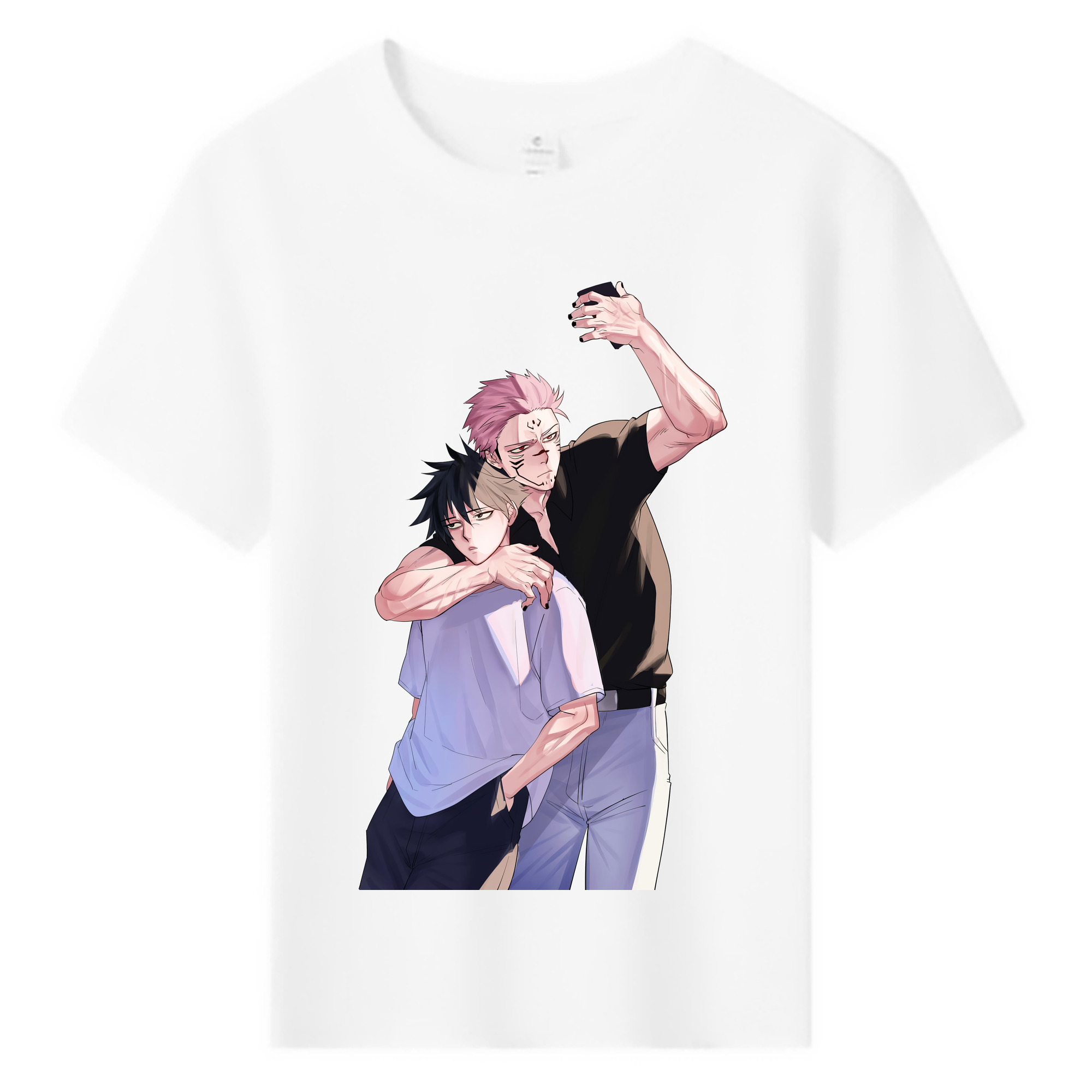 （画像用） 呪術廻戦 Jujutsu Kaisen 綿100％キッズTシャツ（フロントプリント）