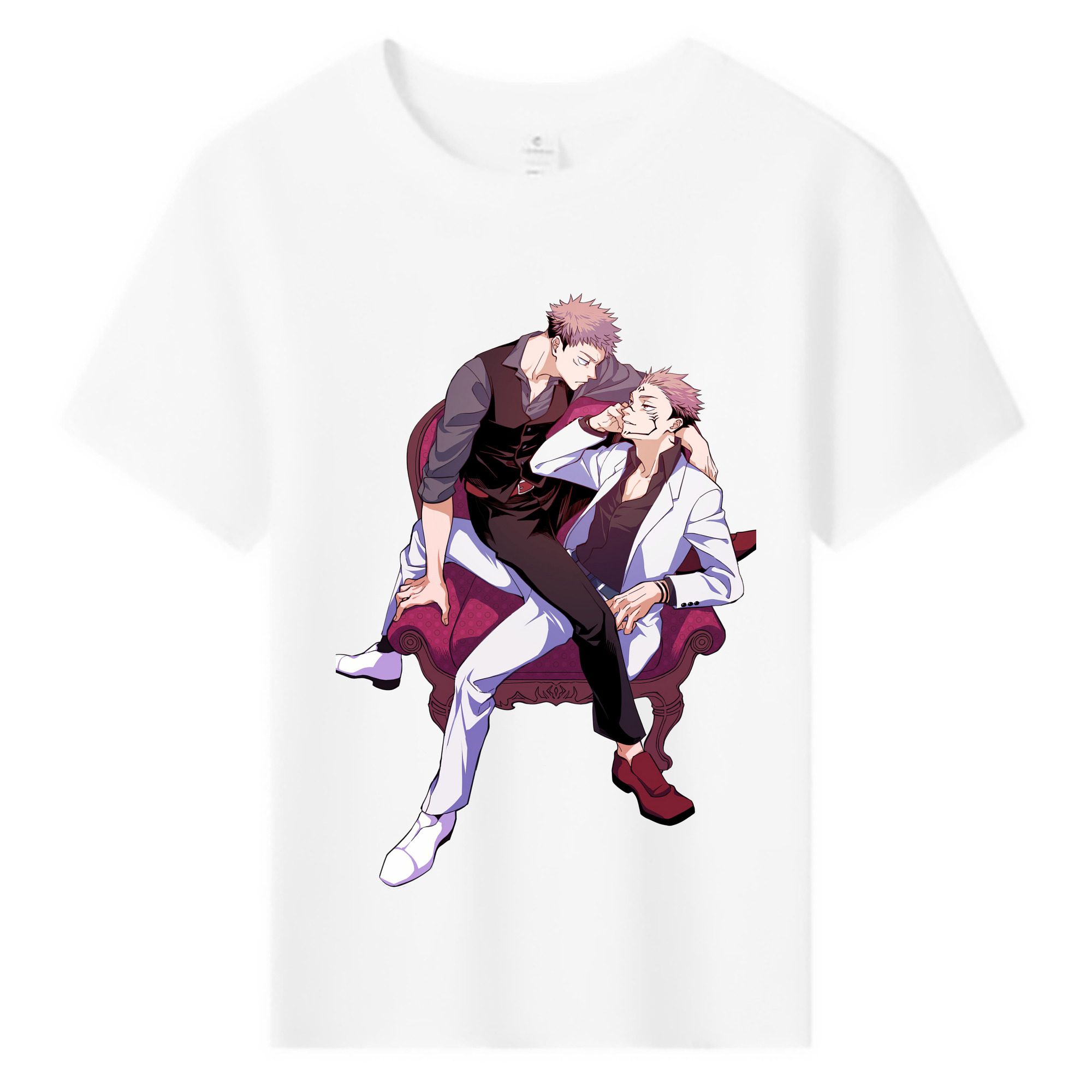 （画像用） 呪術廻戦 Jujutsu Kaisen 綿100％キッズTシャツ（フロントプリント）