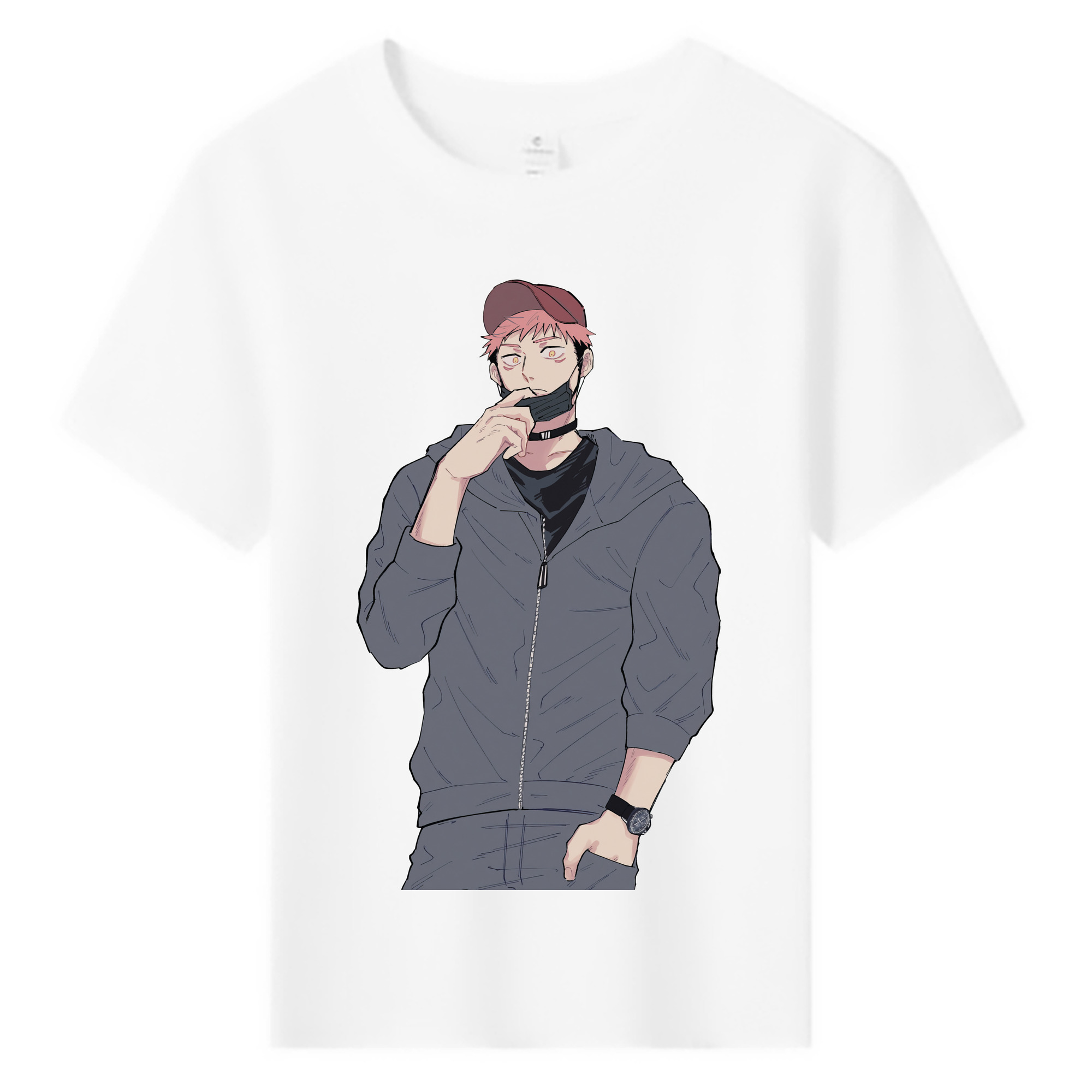（画像用） 呪術廻戦 Jujutsu Kaisen 綿100％キッズTシャツ（フロントプリント）