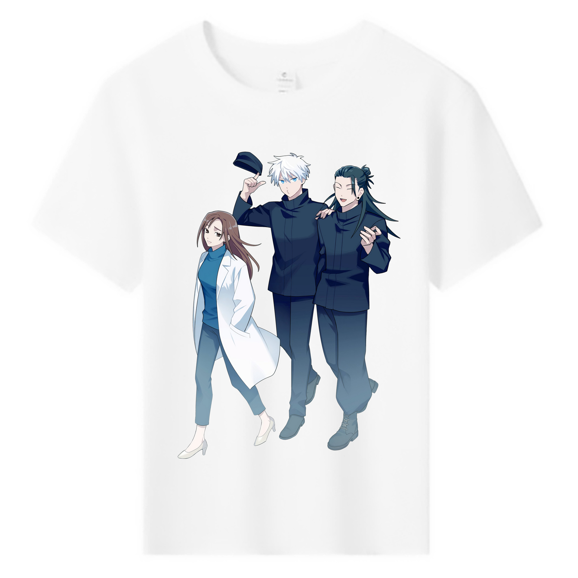 （画像用） 呪術廻戦 Jujutsu Kaisen 綿100％キッズTシャツ（フロントプリント）