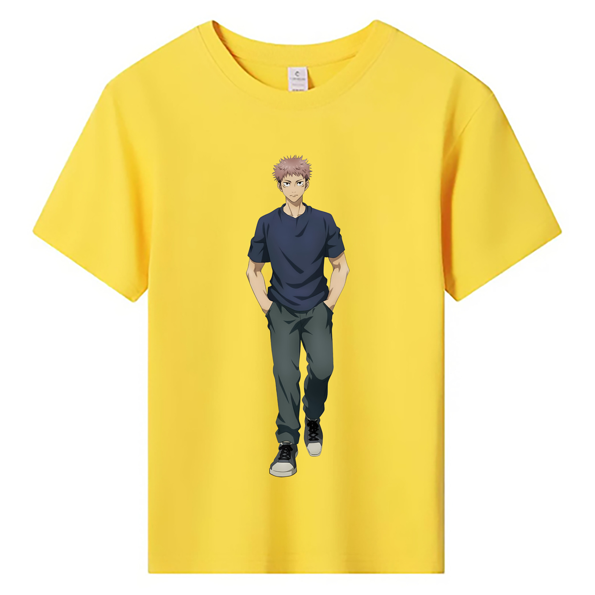 （画像用） 呪術廻戦 Jujutsu Kaisen 綿100％キッズTシャツ（フロントプリント）