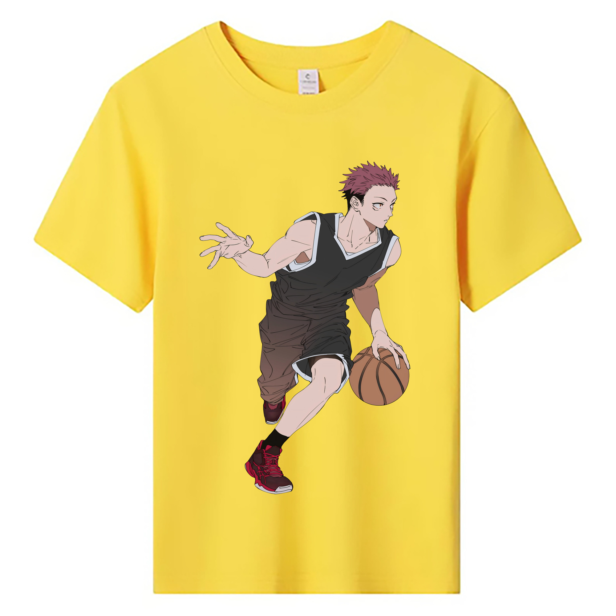 （画像用） 呪術廻戦 Jujutsu Kaisen 綿100％キッズTシャツ（フロントプリント）