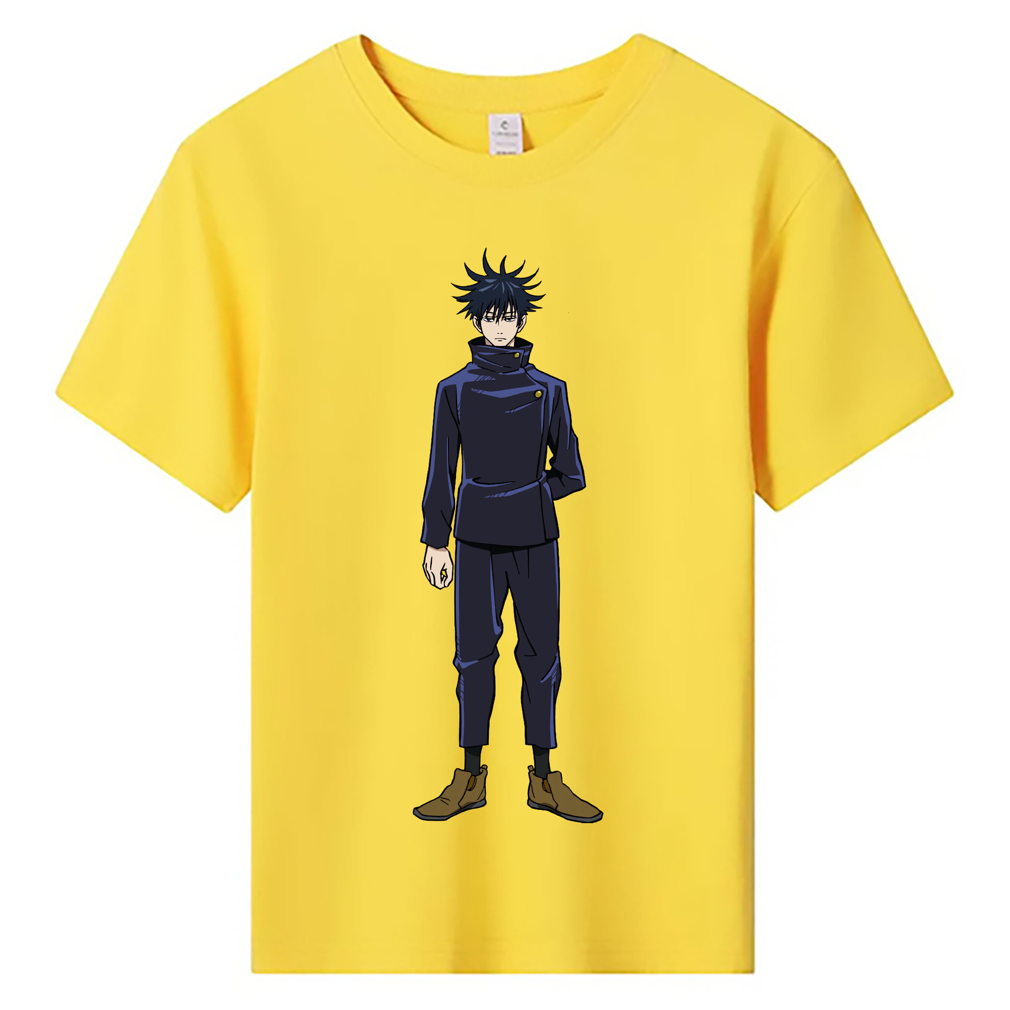 （画像用） 呪術廻戦 Jujutsu Kaisen 綿100％キッズTシャツ（フロントプリント）
