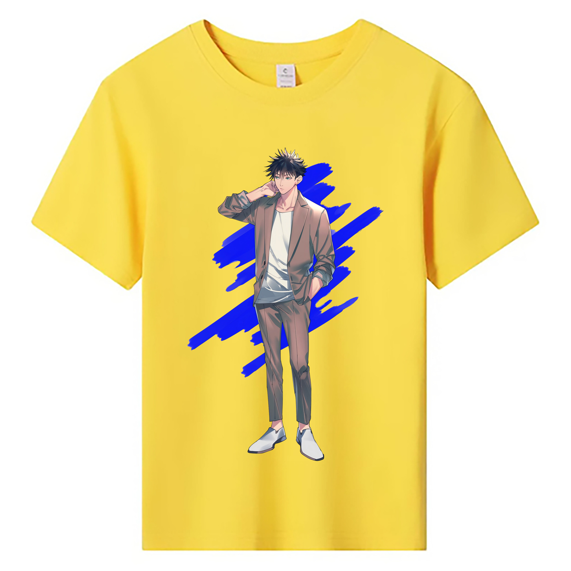 （画像用） 呪術廻戦 Jujutsu Kaisen 綿100％キッズTシャツ（フロントプリント）
