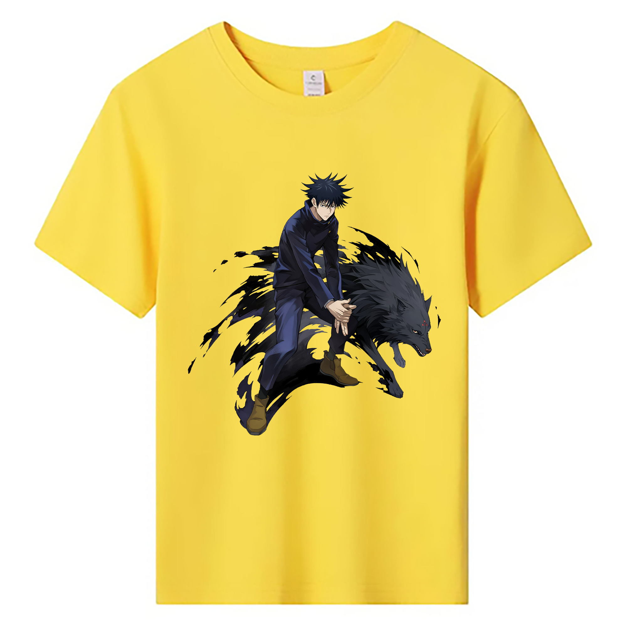 （画像用） 呪術廻戦 Jujutsu Kaisen 綿100％キッズTシャツ（フロントプリント）