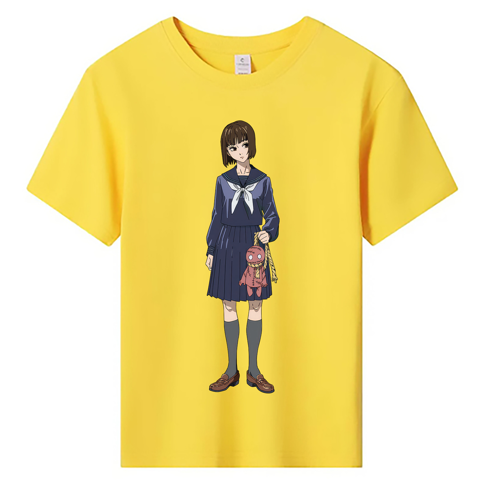 （画像用） 呪術廻戦 Jujutsu Kaisen 綿100％キッズTシャツ（フロントプリント）