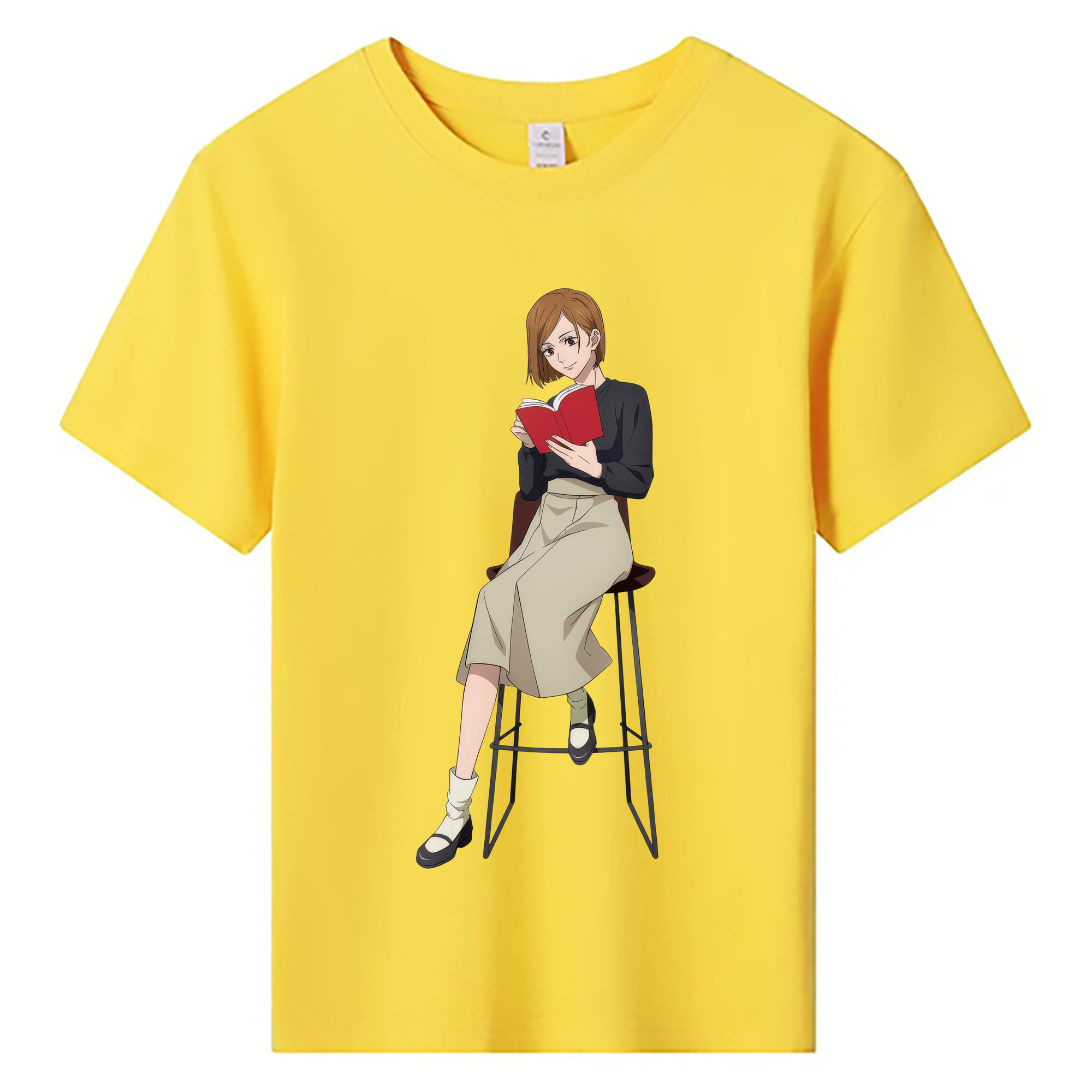 （画像用） 呪術廻戦 Jujutsu Kaisen 綿100％キッズTシャツ（フロントプリント）