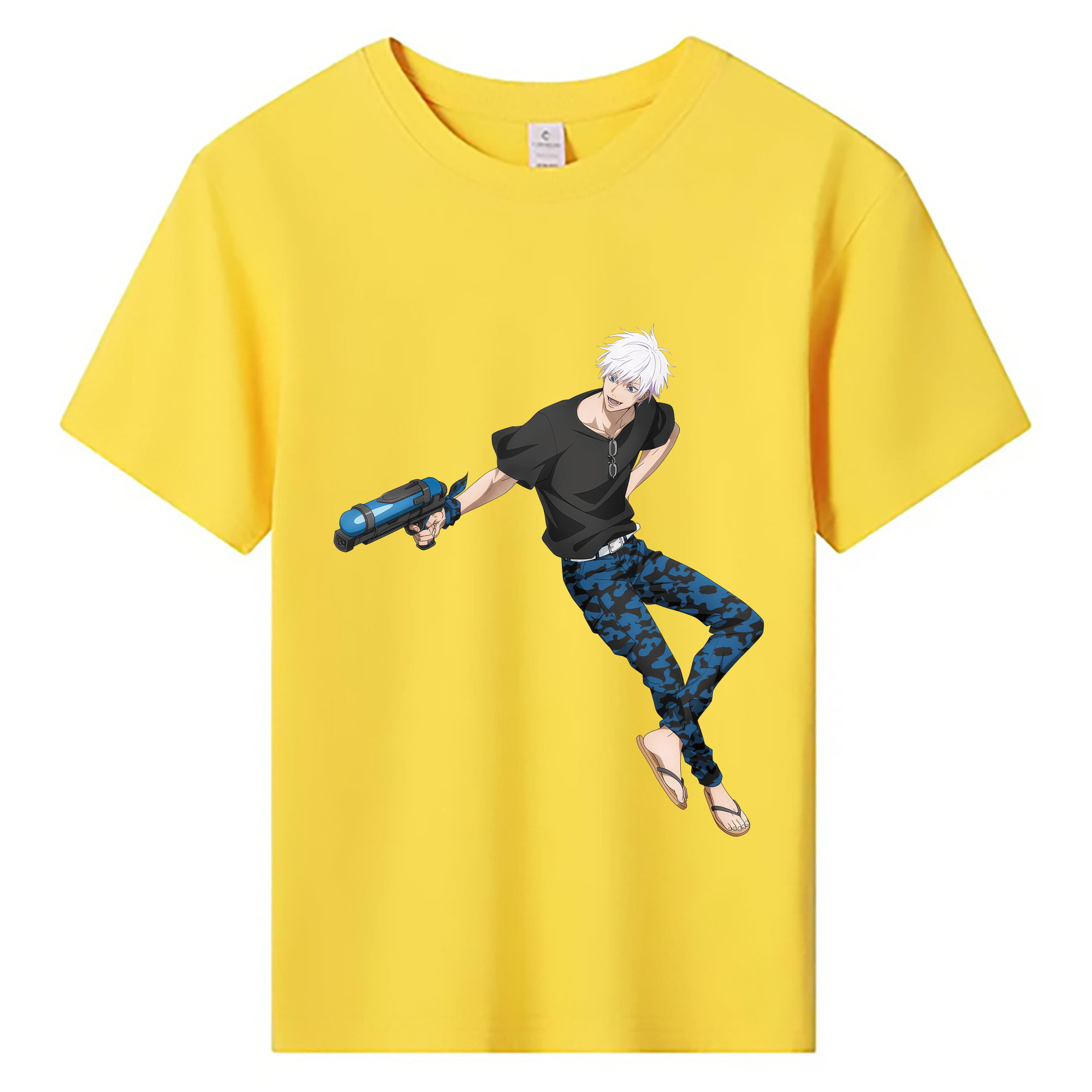 （画像用） 呪術廻戦 Jujutsu Kaisen 綿100％キッズTシャツ（フロントプリント）