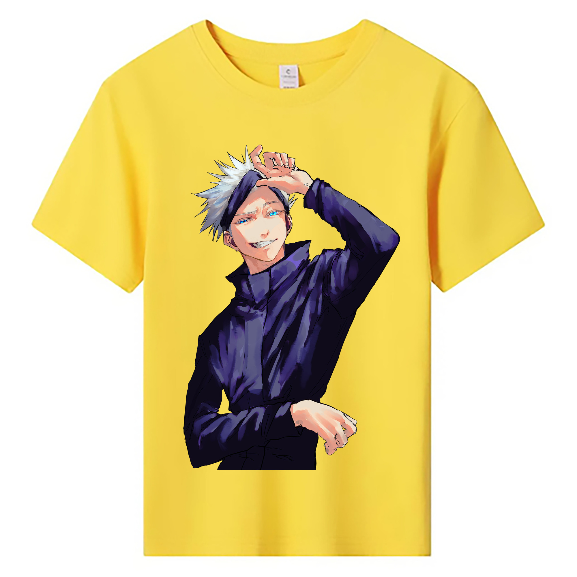 （画像用） 呪術廻戦 Jujutsu Kaisen 綿100％キッズTシャツ（フロントプリント）