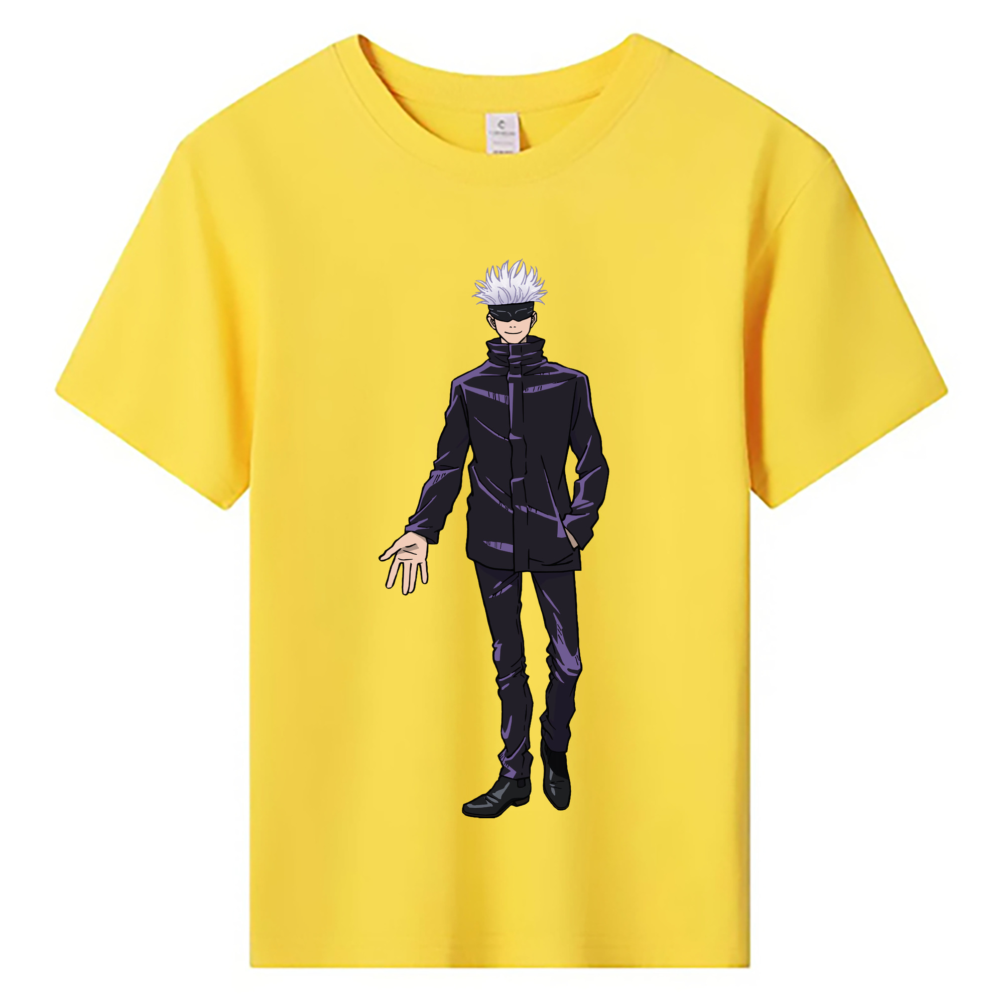 （画像用） 呪術廻戦 Jujutsu Kaisen 綿100％キッズTシャツ（フロントプリント）