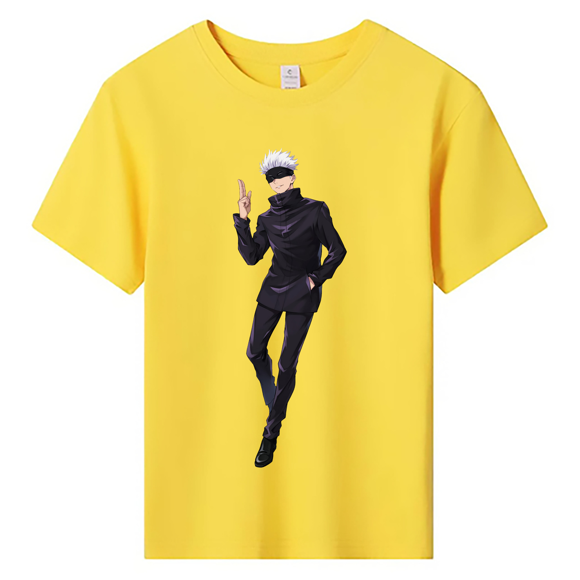 （画像用） 呪術廻戦 Jujutsu Kaisen 綿100％キッズTシャツ（フロントプリント）
