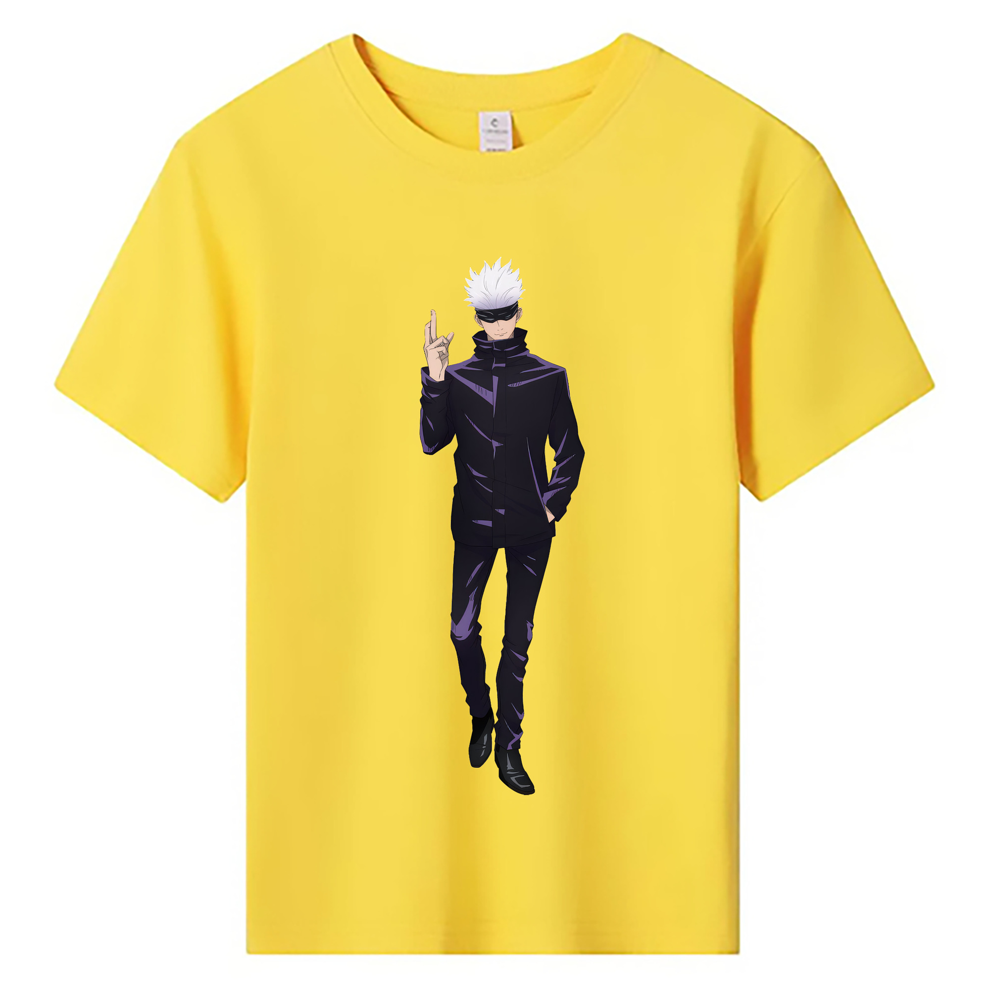 （画像用） 呪術廻戦 Jujutsu Kaisen 綿100％キッズTシャツ（フロントプリント）