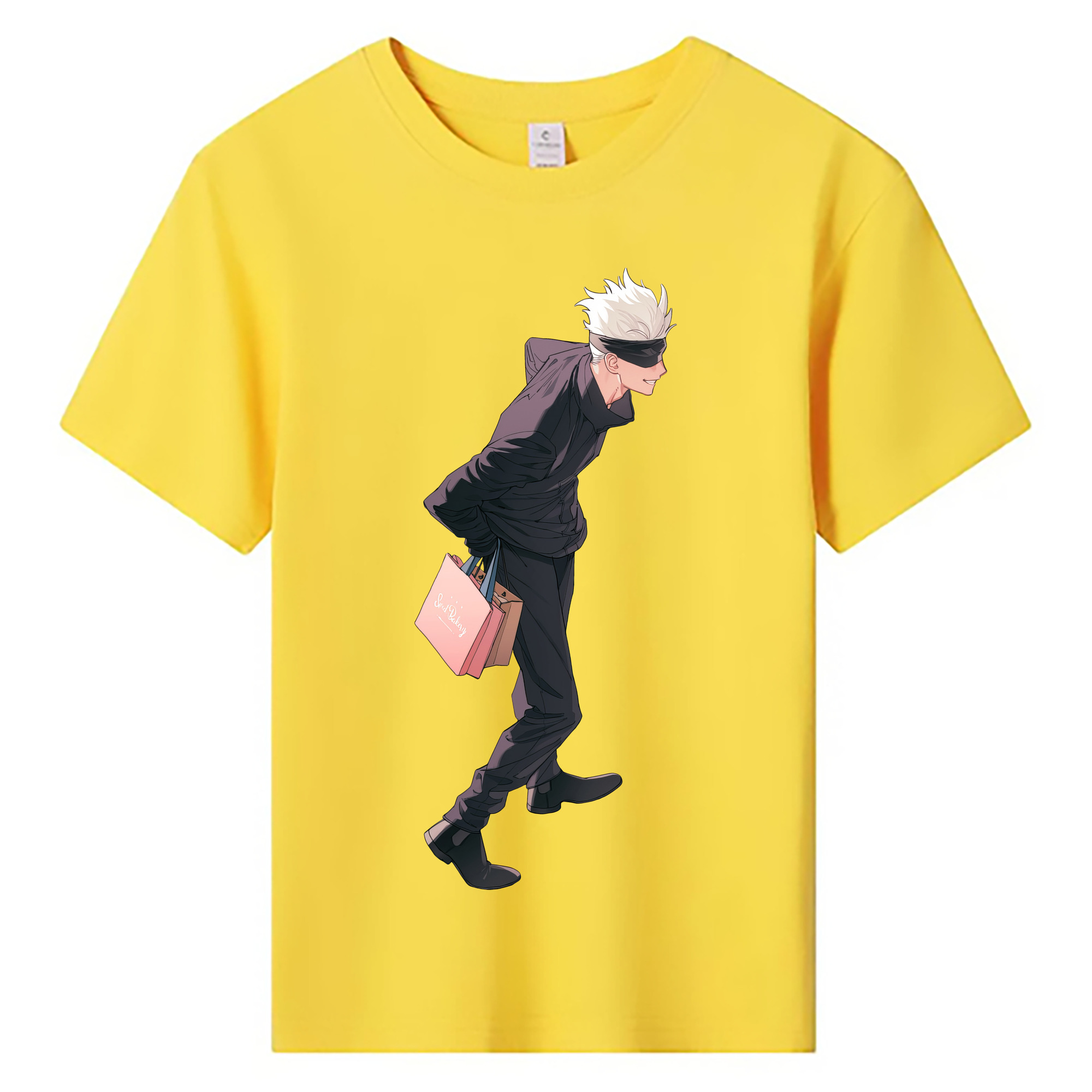 （画像用） 呪術廻戦 Jujutsu Kaisen 綿100％キッズTシャツ（フロントプリント）