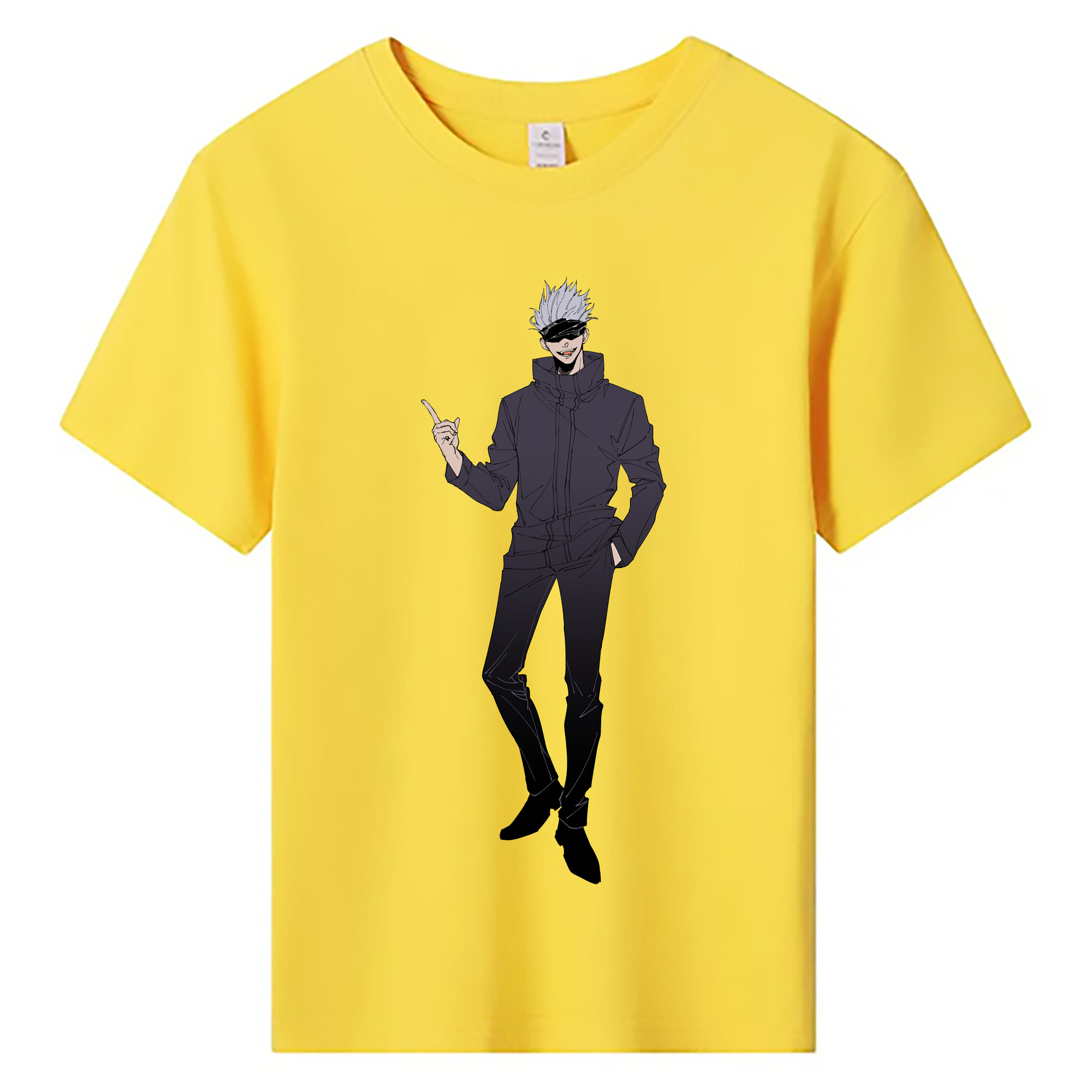 （画像用） 呪術廻戦 Jujutsu Kaisen 綿100％キッズTシャツ（フロントプリント）