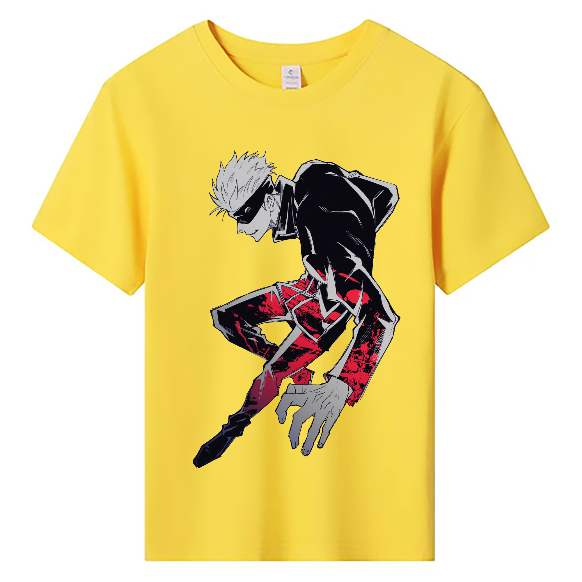 （画像用） 呪術廻戦 Jujutsu Kaisen 綿100％キッズTシャツ（フロントプリント）