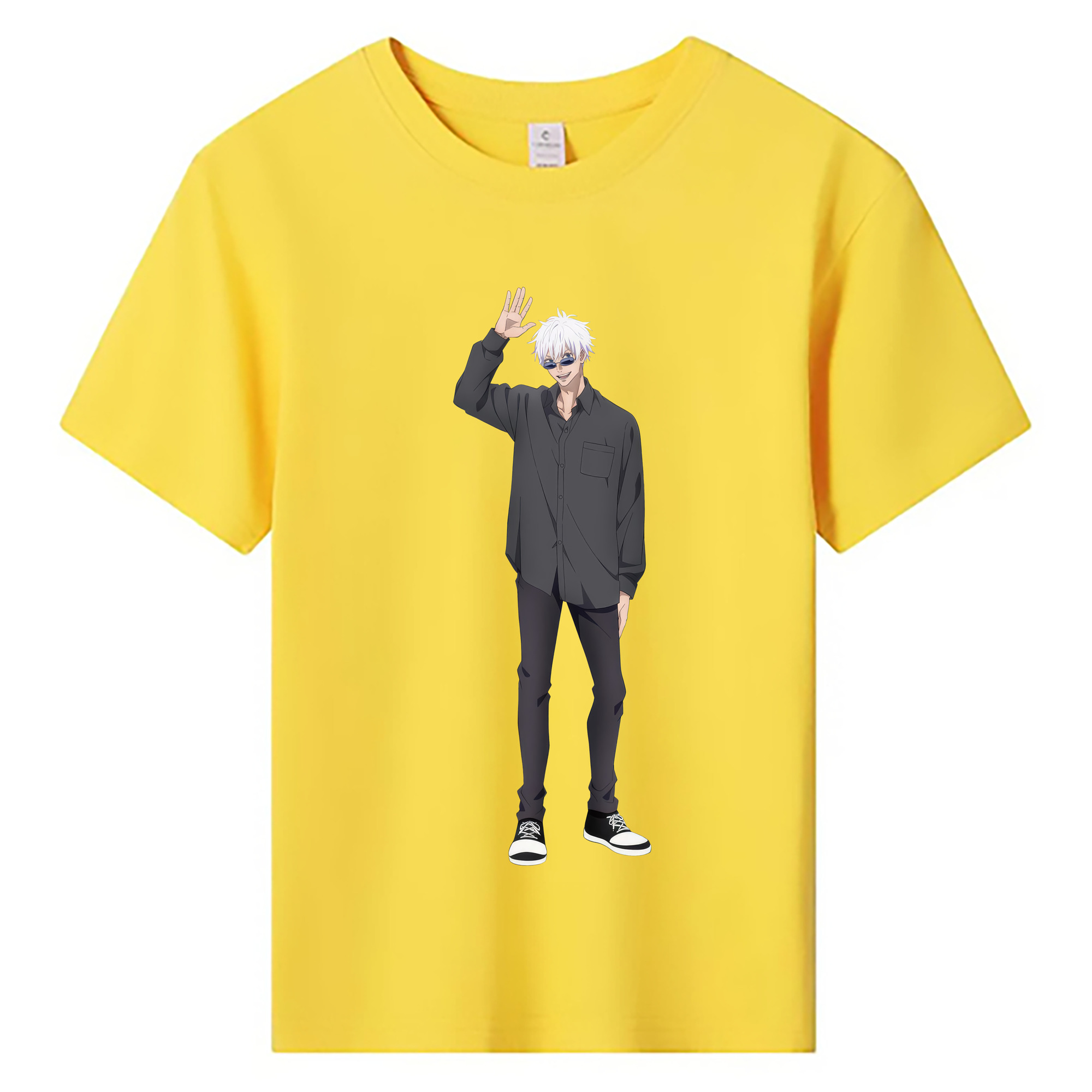 （画像用） 呪術廻戦 Jujutsu Kaisen 綿100％キッズTシャツ（フロントプリント）