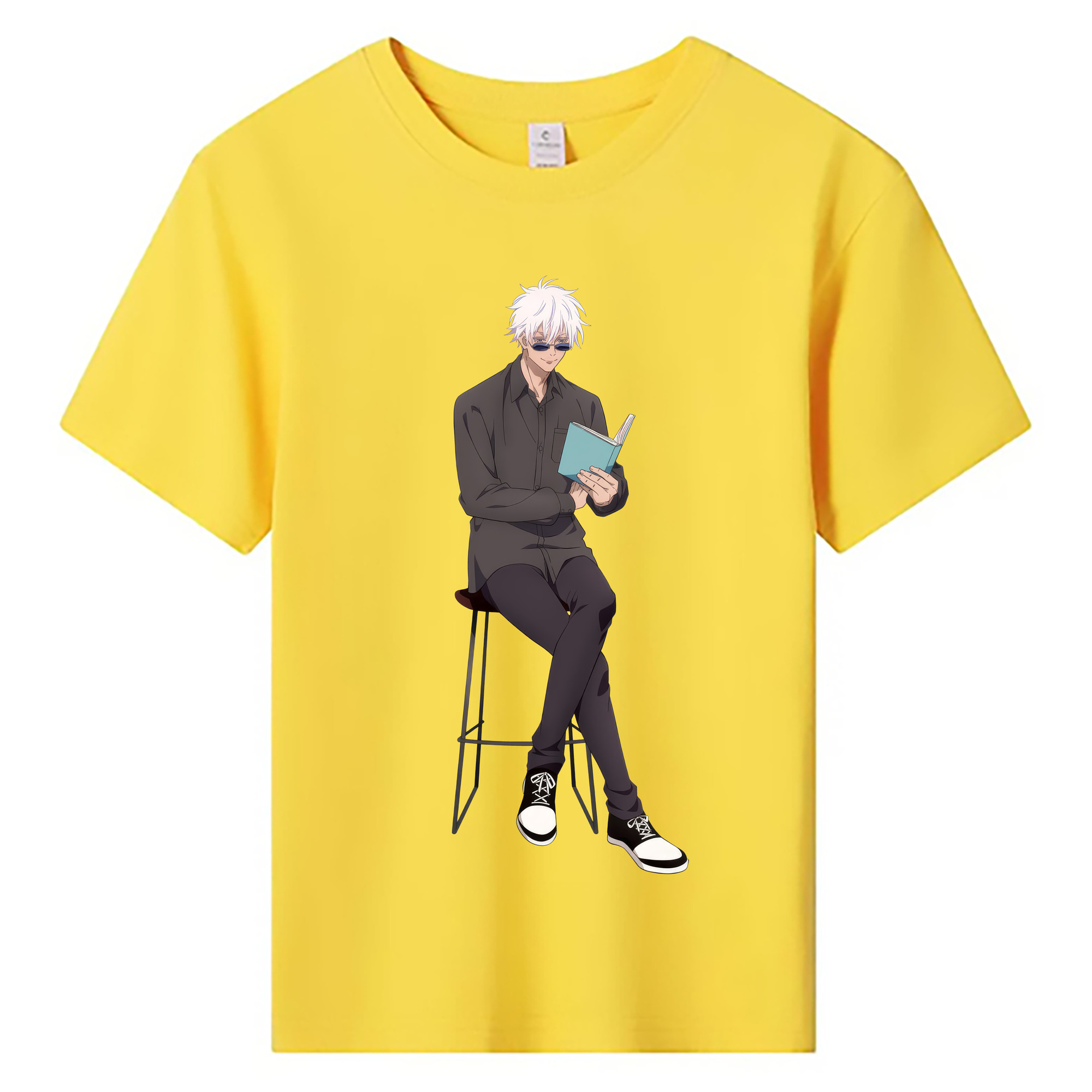 （画像用） 呪術廻戦 Jujutsu Kaisen 綿100％キッズTシャツ（フロントプリント）