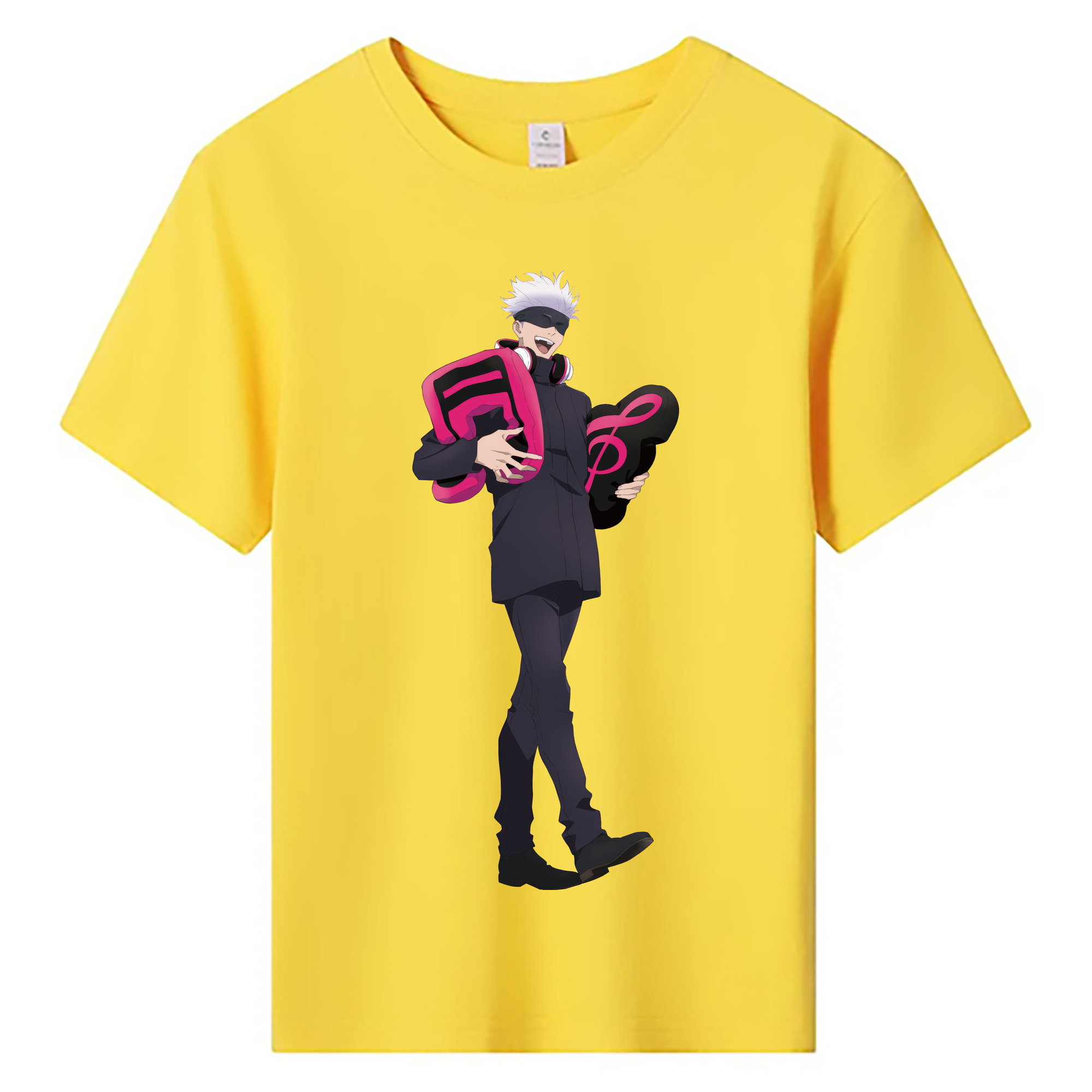 （画像用） 呪術廻戦 Jujutsu Kaisen 綿100％キッズTシャツ（フロントプリント）