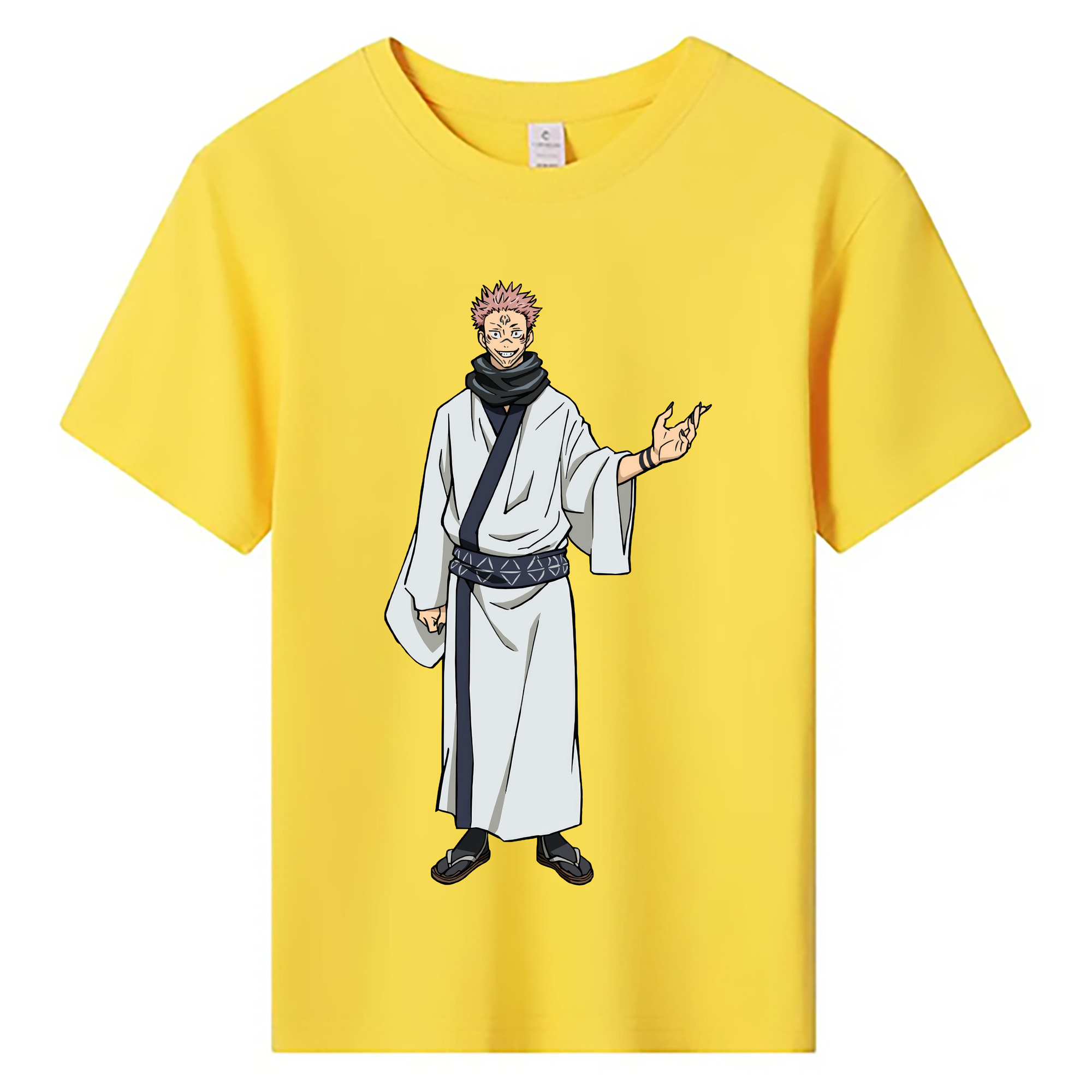 （画像用） 呪術廻戦 Jujutsu Kaisen 綿100％キッズTシャツ（フロントプリント）