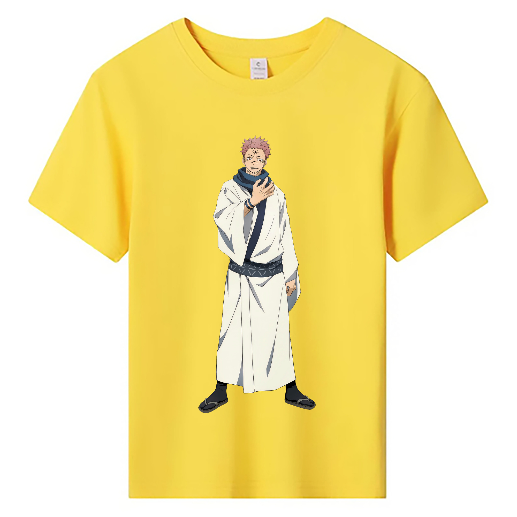 （画像用） 呪術廻戦 Jujutsu Kaisen 綿100％キッズTシャツ（フロントプリント）