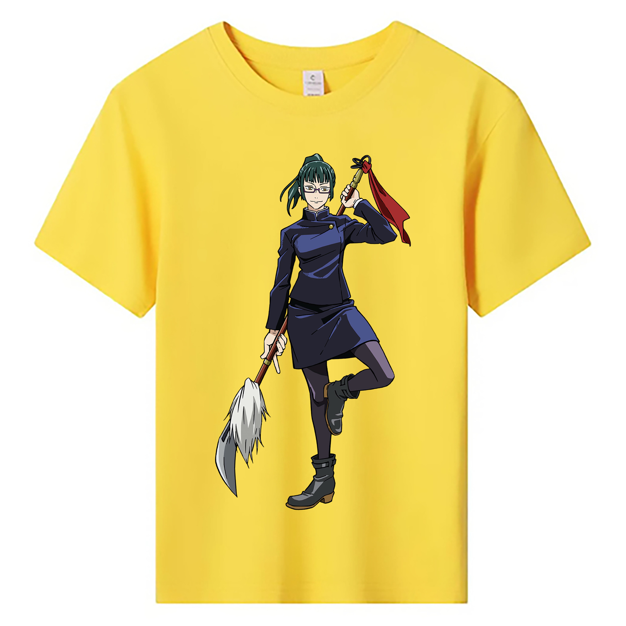 （画像用） 呪術廻戦 Jujutsu Kaisen 綿100％キッズTシャツ（フロントプリント）
