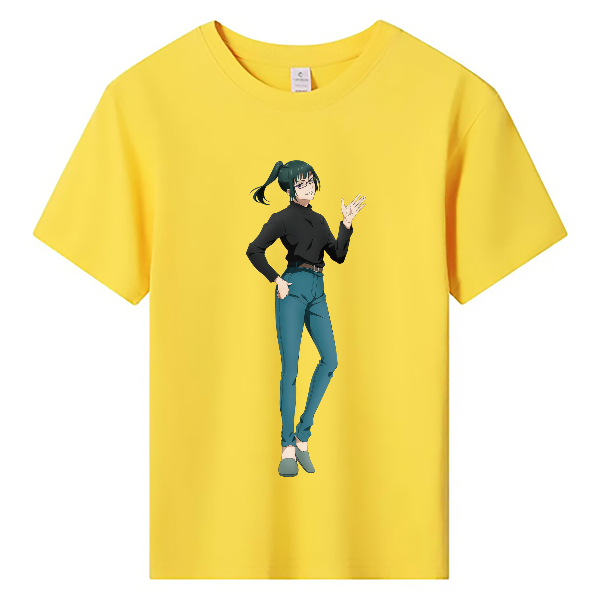 （画像用） 呪術廻戦 Jujutsu Kaisen 綿100％キッズTシャツ（フロントプリント）
