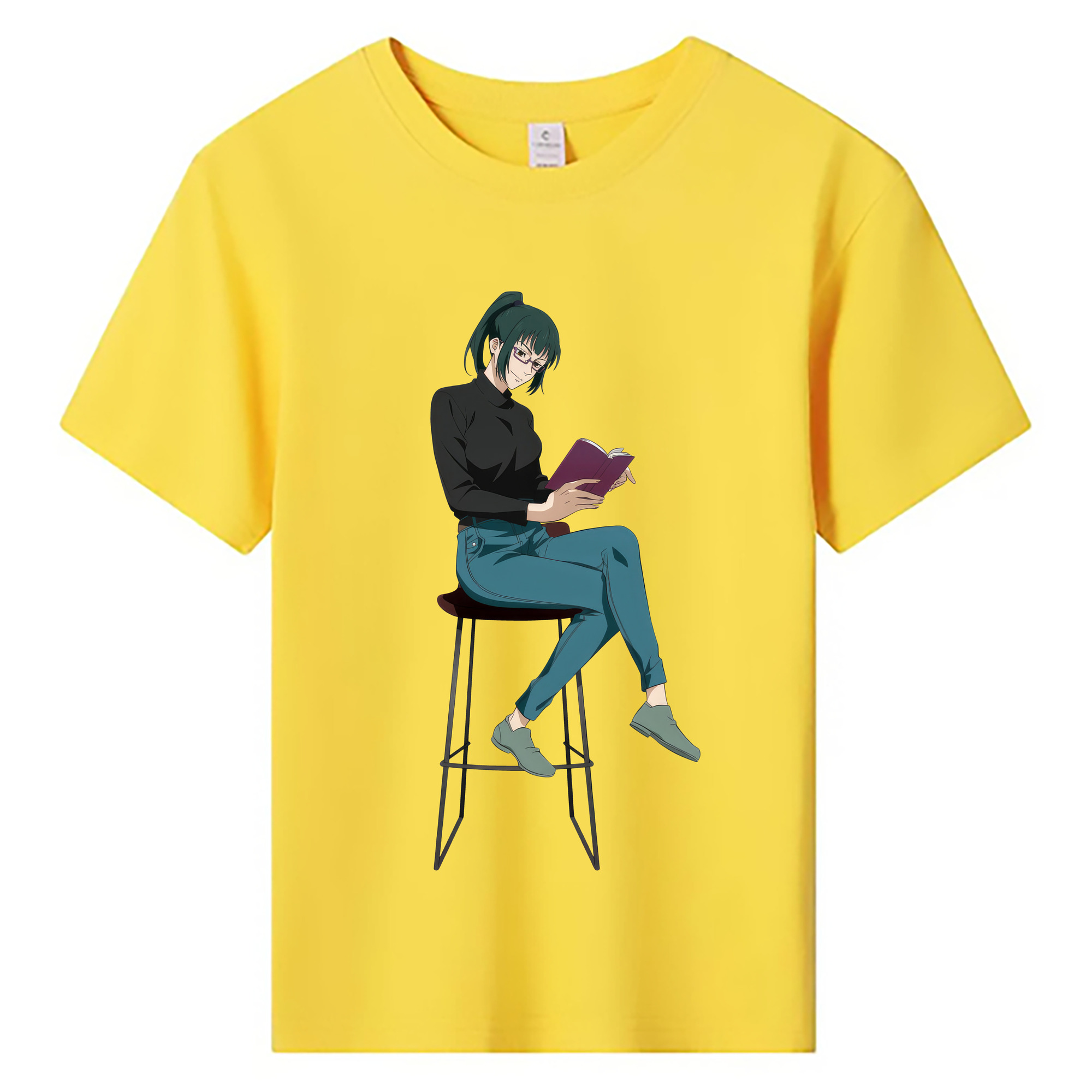（画像用） 呪術廻戦 Jujutsu Kaisen 綿100％キッズTシャツ（フロントプリント）