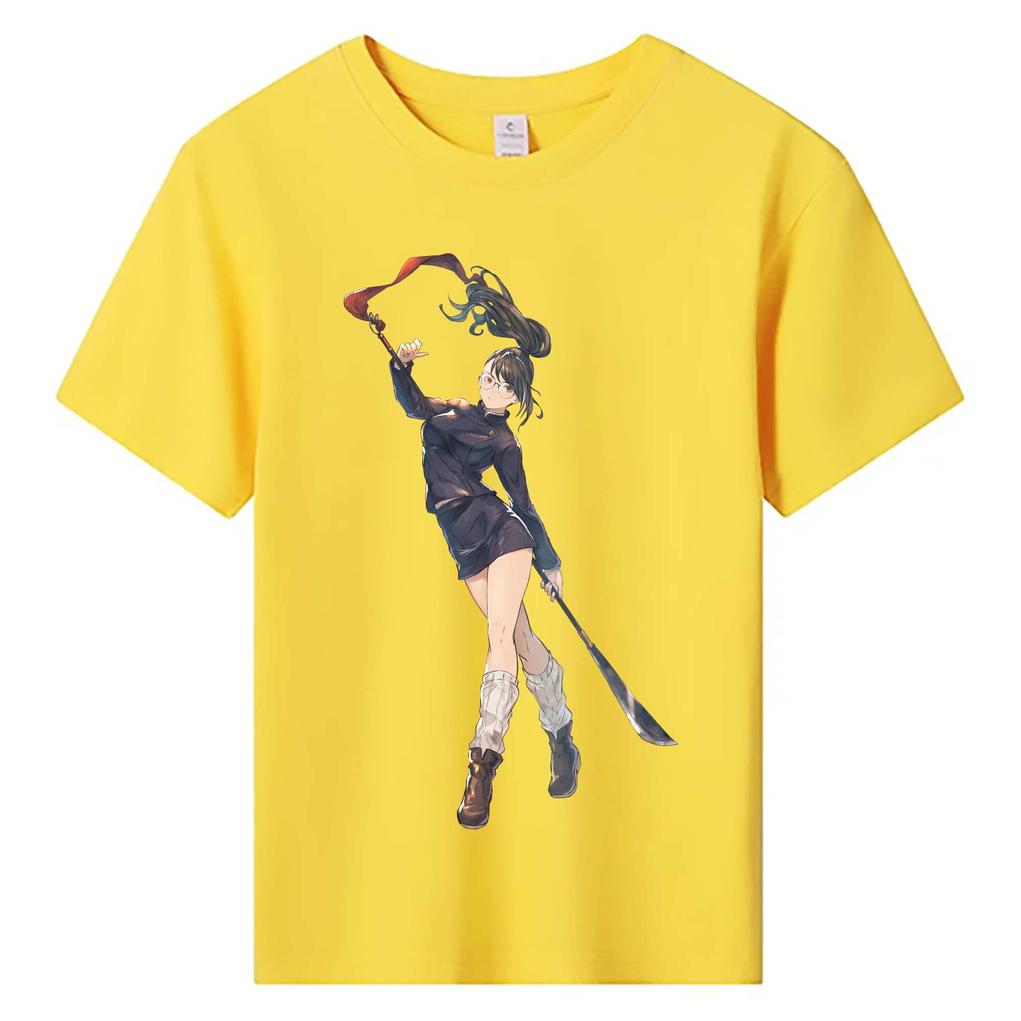 （画像用） 呪術廻戦 Jujutsu Kaisen 綿100％キッズTシャツ（フロントプリント）