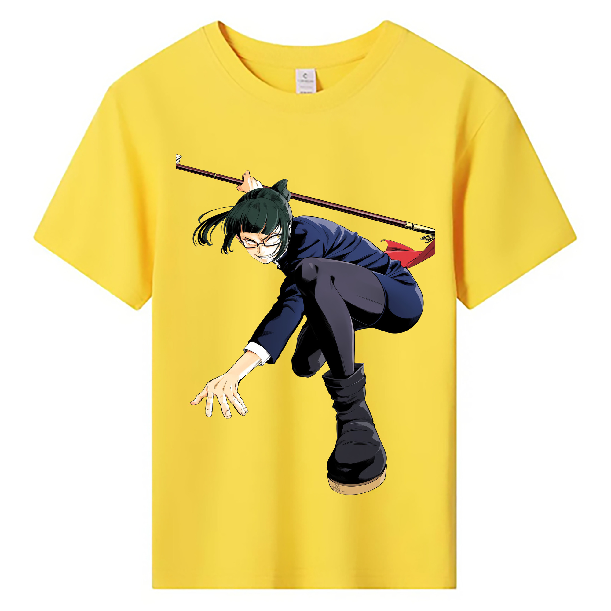 （画像用） 呪術廻戦 Jujutsu Kaisen 綿100％キッズTシャツ（フロントプリント）