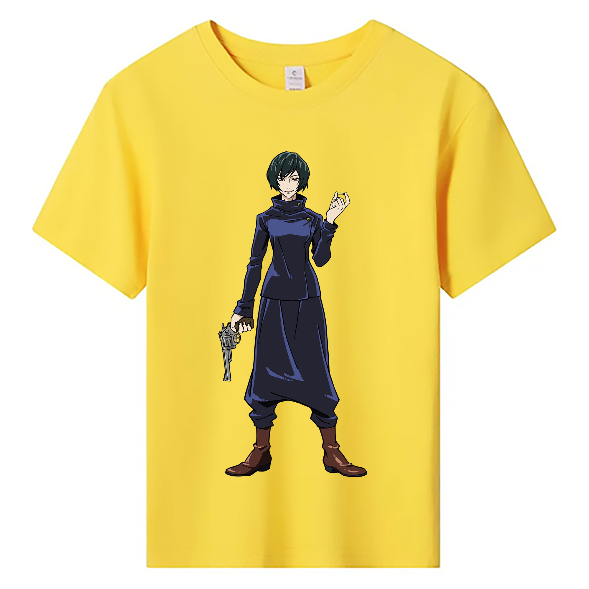 （画像用） 呪術廻戦 Jujutsu Kaisen 綿100％キッズTシャツ（フロントプリント）