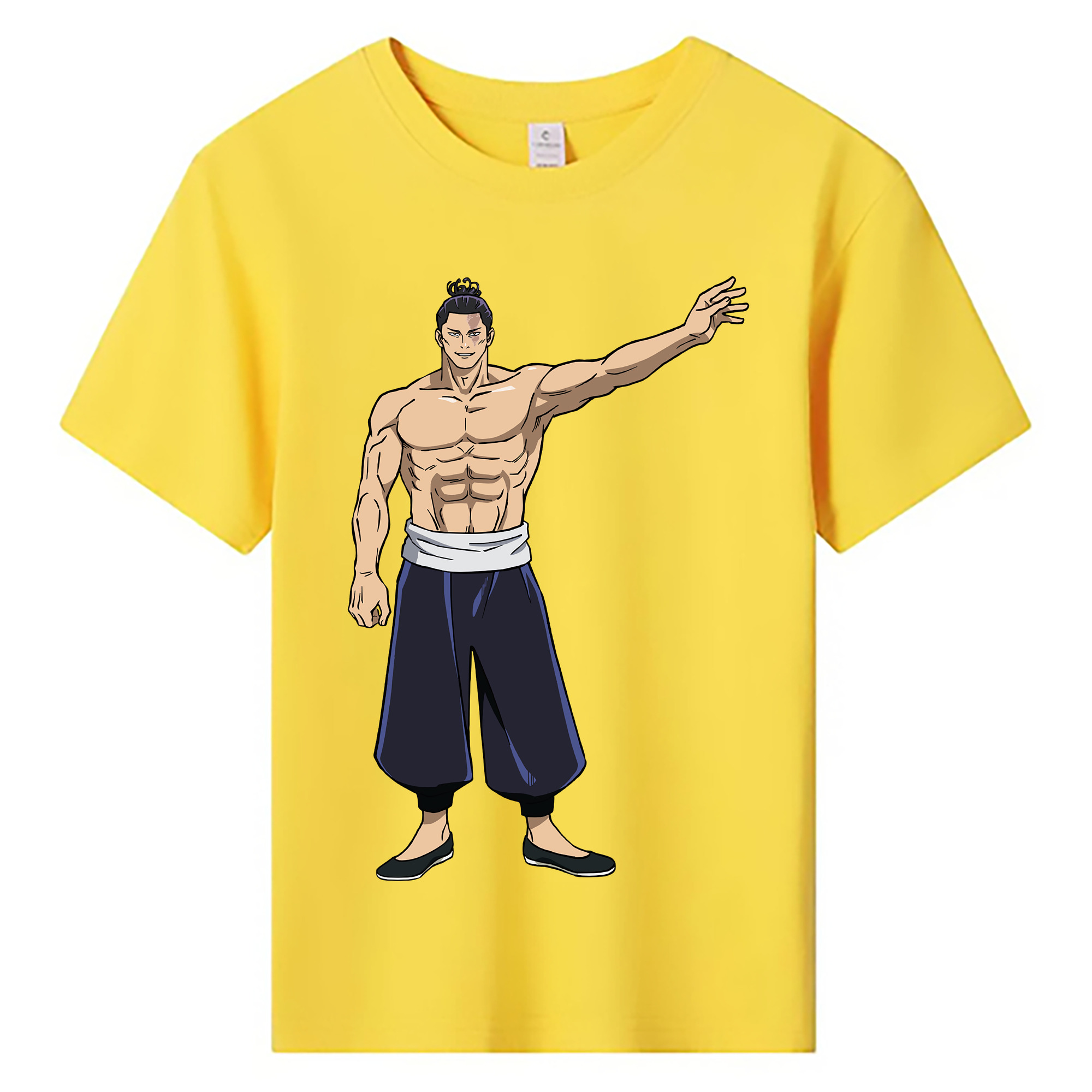 （画像用） 呪術廻戦 Jujutsu Kaisen 綿100％キッズTシャツ（フロントプリント）