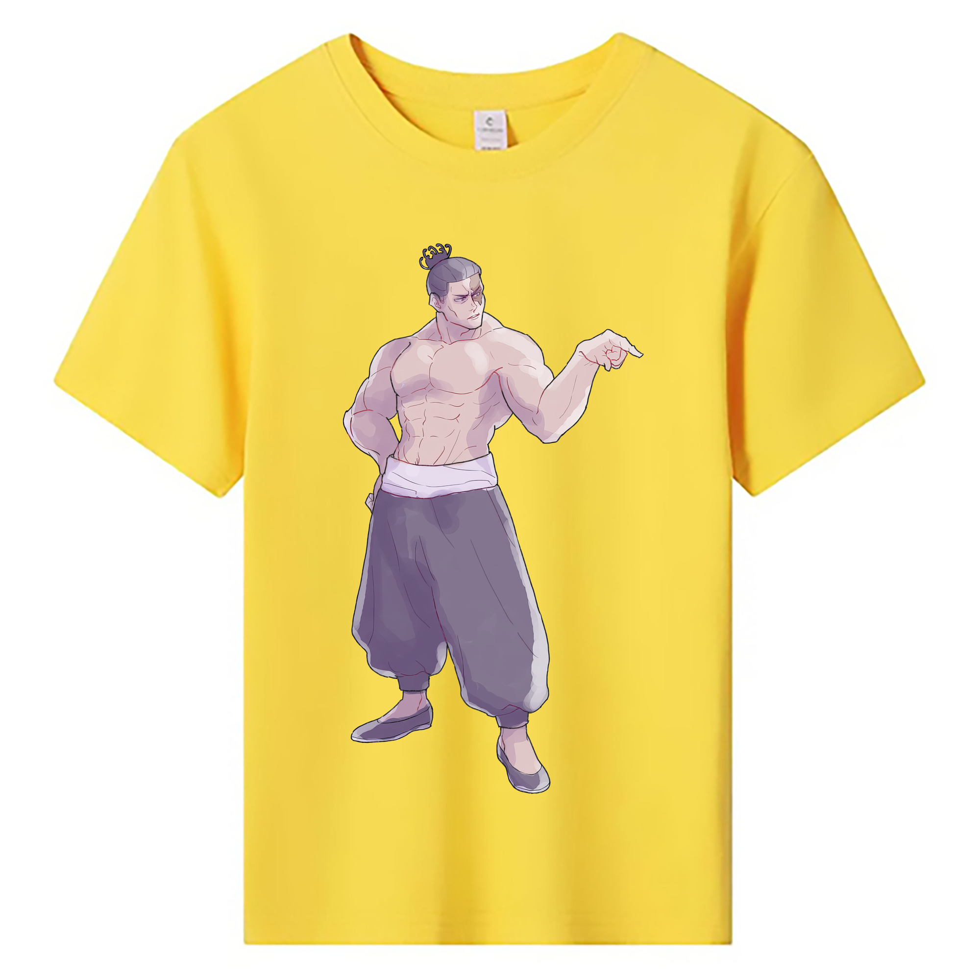 （画像用） 呪術廻戦 Jujutsu Kaisen 綿100％キッズTシャツ（フロントプリント）