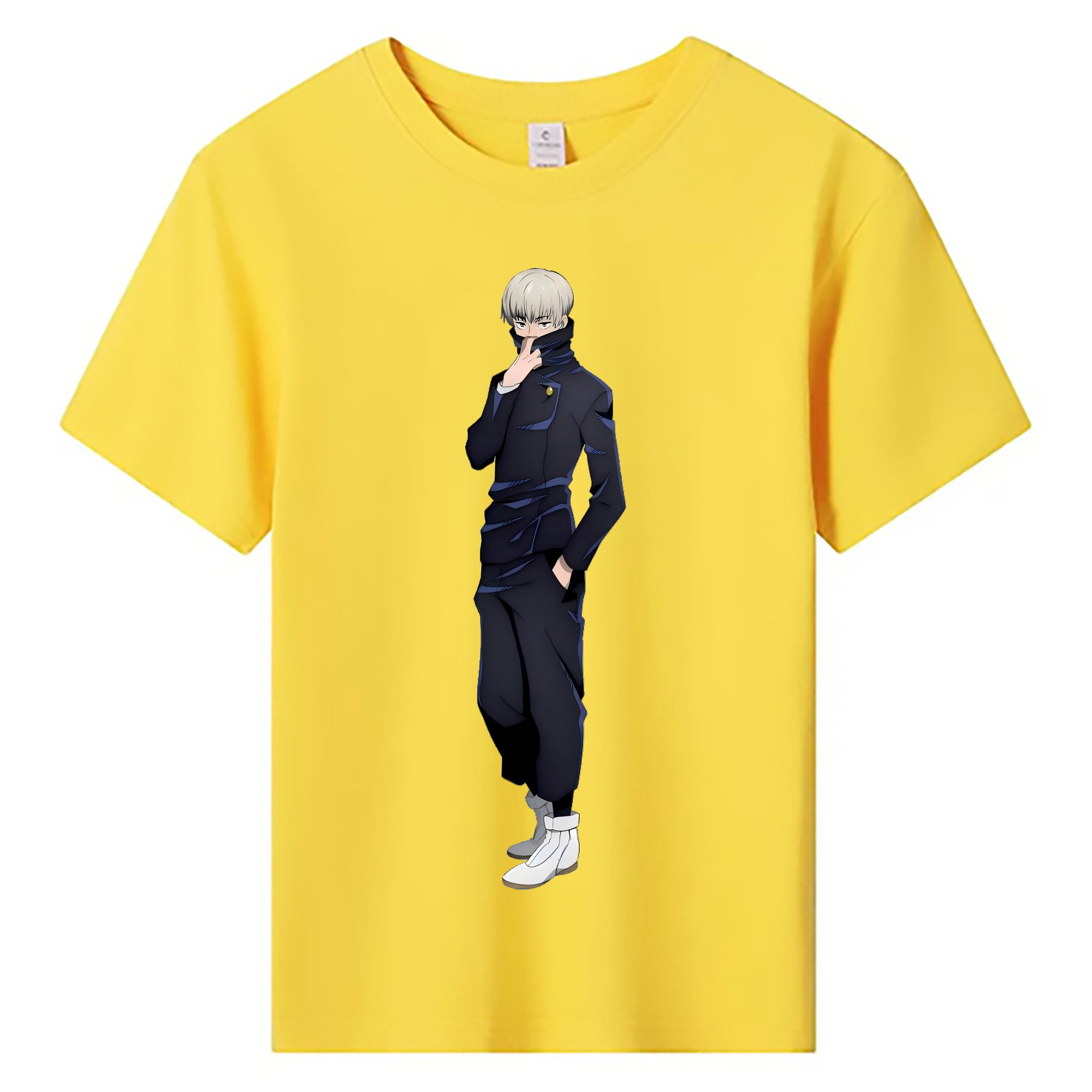 （画像用） 呪術廻戦 Jujutsu Kaisen 綿100％キッズTシャツ（フロントプリント）