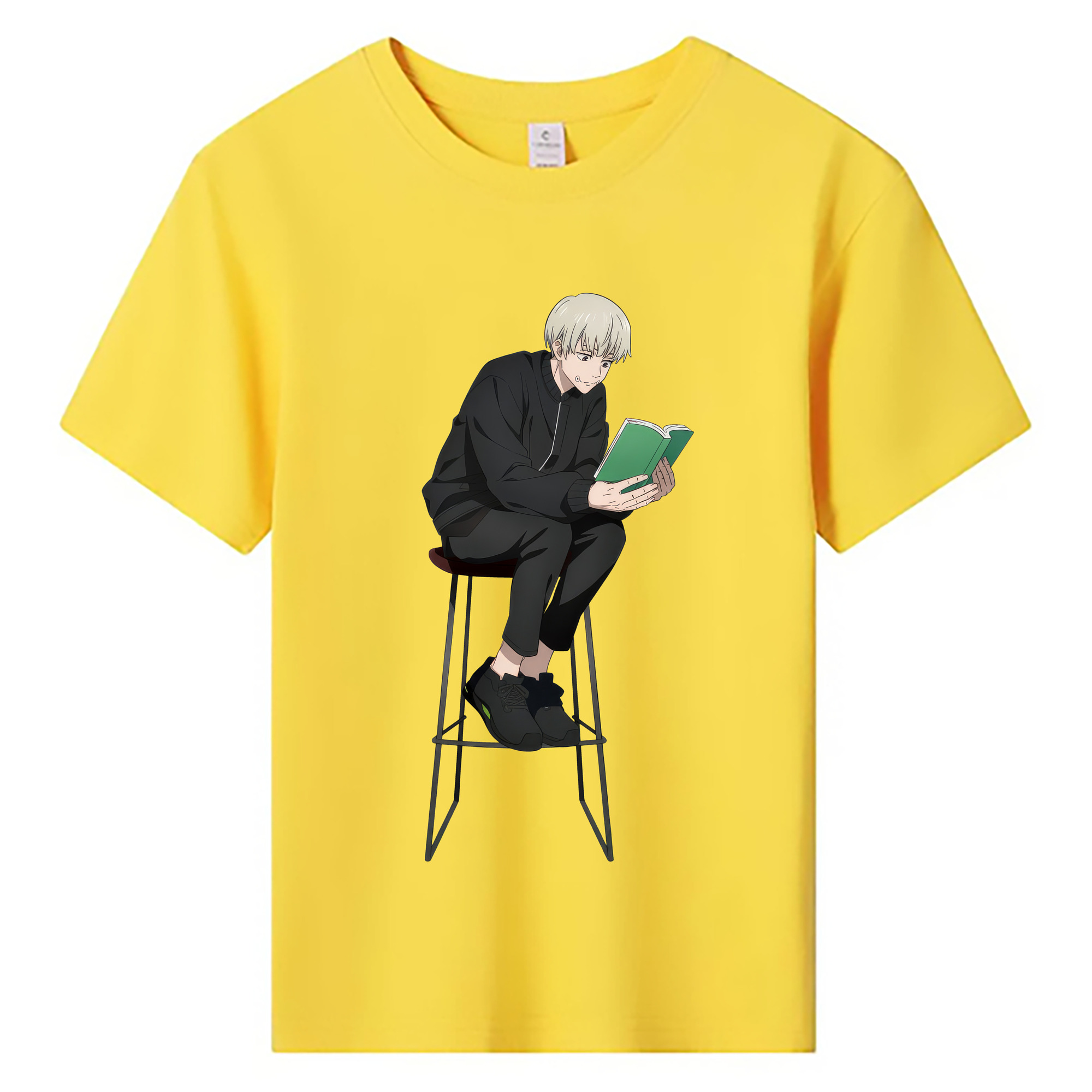 （画像用） 呪術廻戦 Jujutsu Kaisen 綿100％キッズTシャツ（フロントプリント）