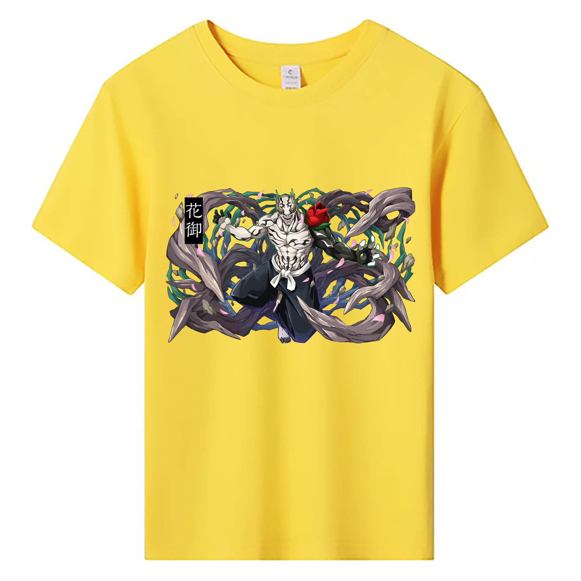 （画像用） 呪術廻戦 Jujutsu Kaisen 綿100％キッズTシャツ（フロントプリント）