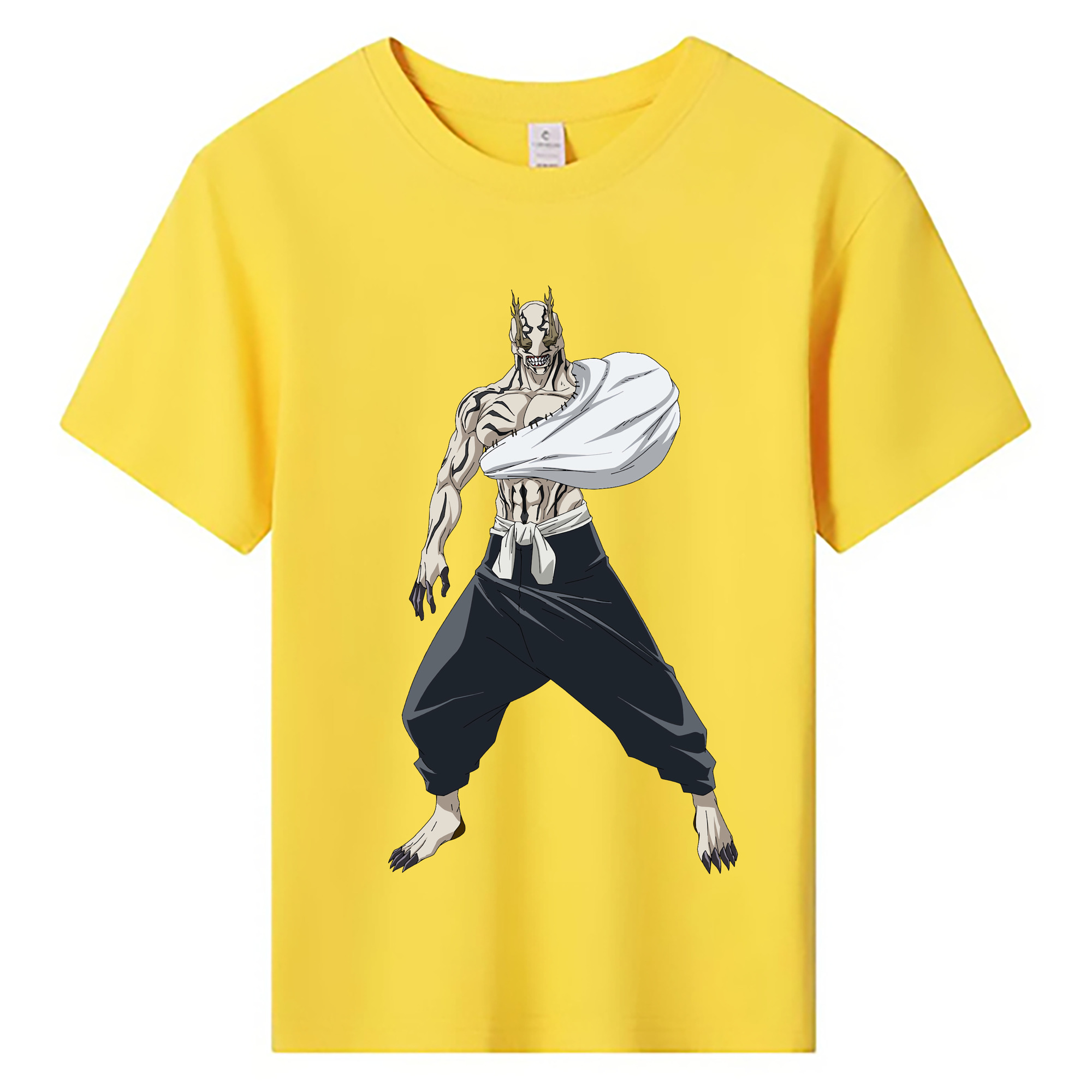 （画像用） 呪術廻戦 Jujutsu Kaisen 綿100％キッズTシャツ（フロントプリント）