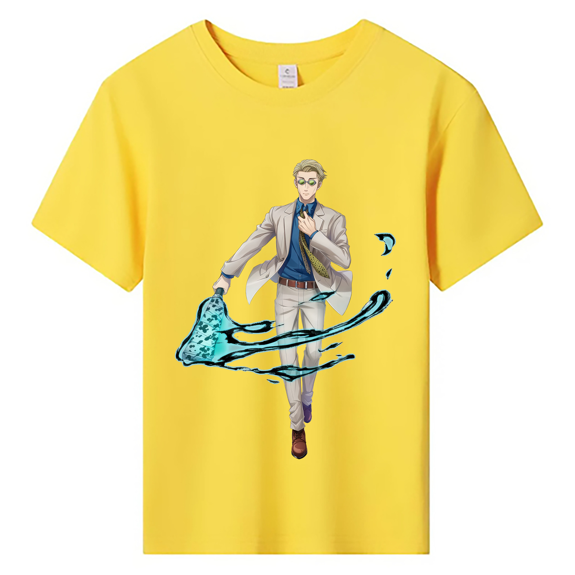 （画像用） 呪術廻戦 Jujutsu Kaisen 綿100％キッズTシャツ（フロントプリント）