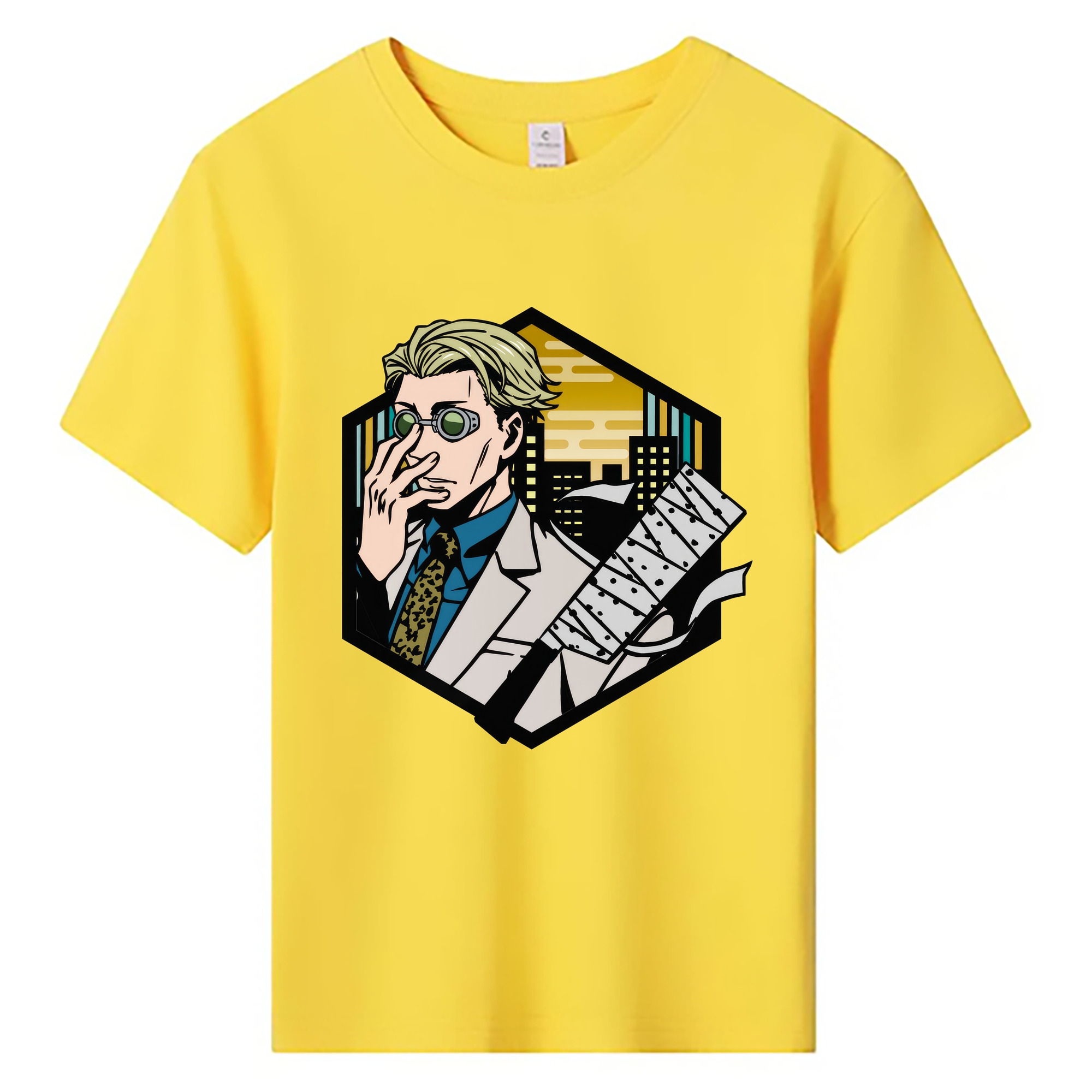 （画像用） 呪術廻戦 Jujutsu Kaisen 綿100％キッズTシャツ（フロントプリント）