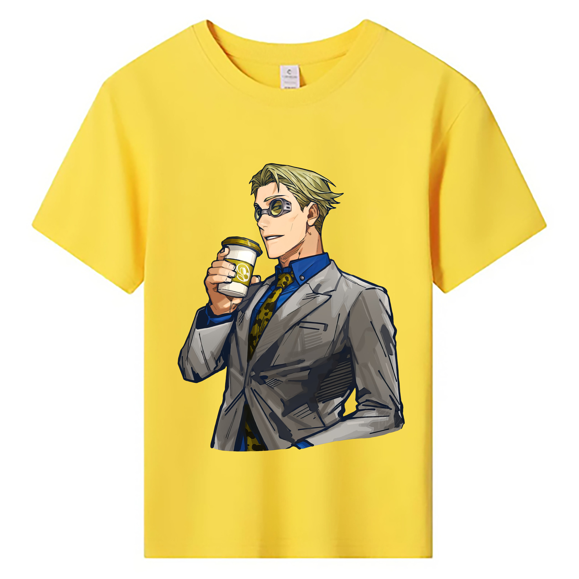 （画像用） 呪術廻戦 Jujutsu Kaisen 綿100％キッズTシャツ（フロントプリント）