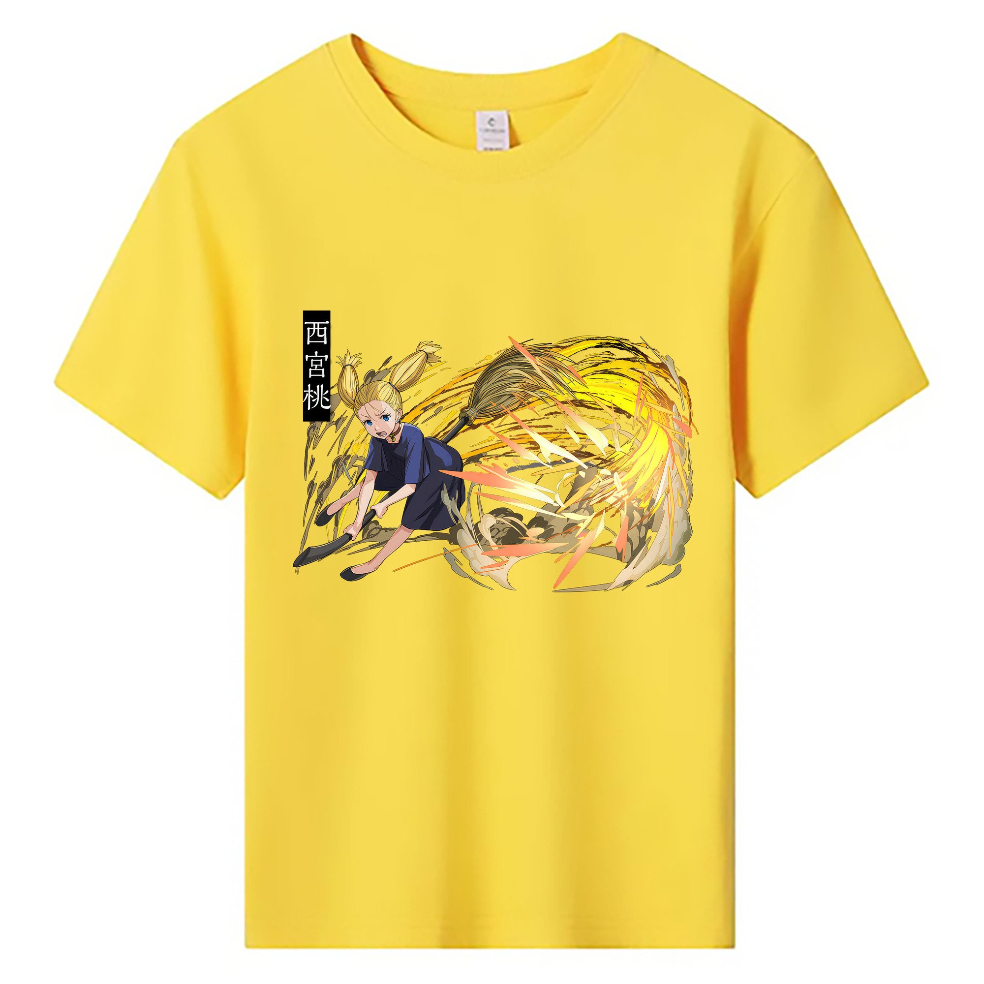 （画像用） 呪術廻戦 Jujutsu Kaisen 綿100％キッズTシャツ（フロントプリント）