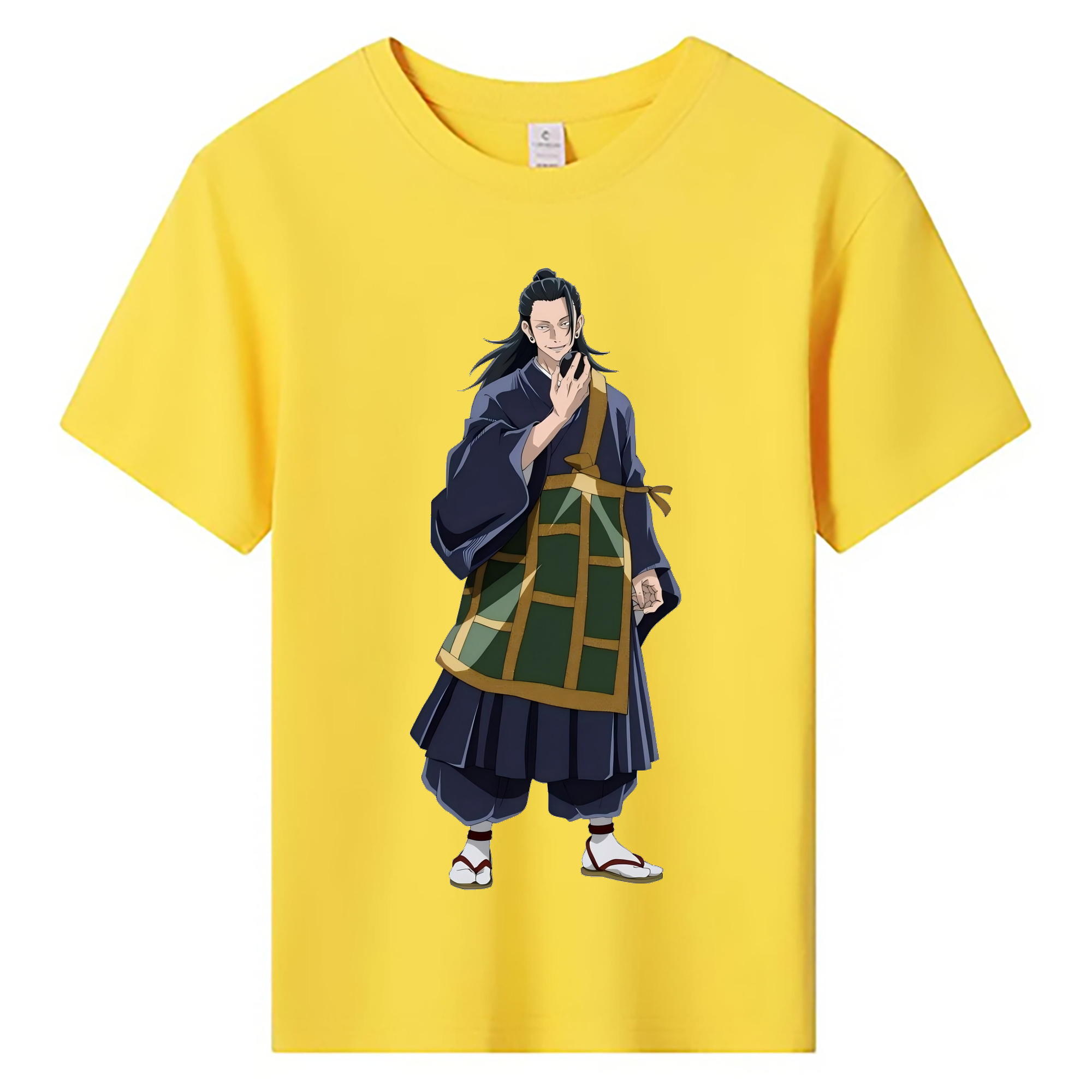 （画像用） 呪術廻戦 Jujutsu Kaisen 綿100％キッズTシャツ（フロントプリント）