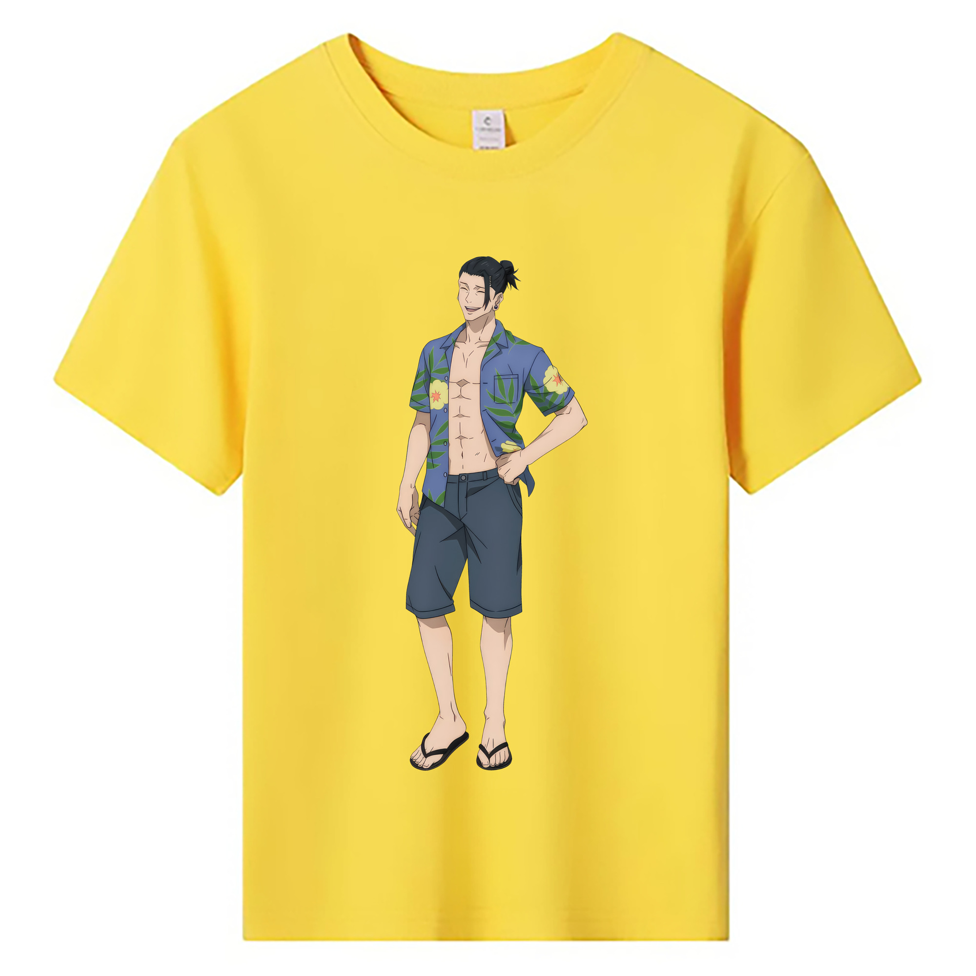 （画像用） 呪術廻戦 Jujutsu Kaisen 綿100％キッズTシャツ（フロントプリント）